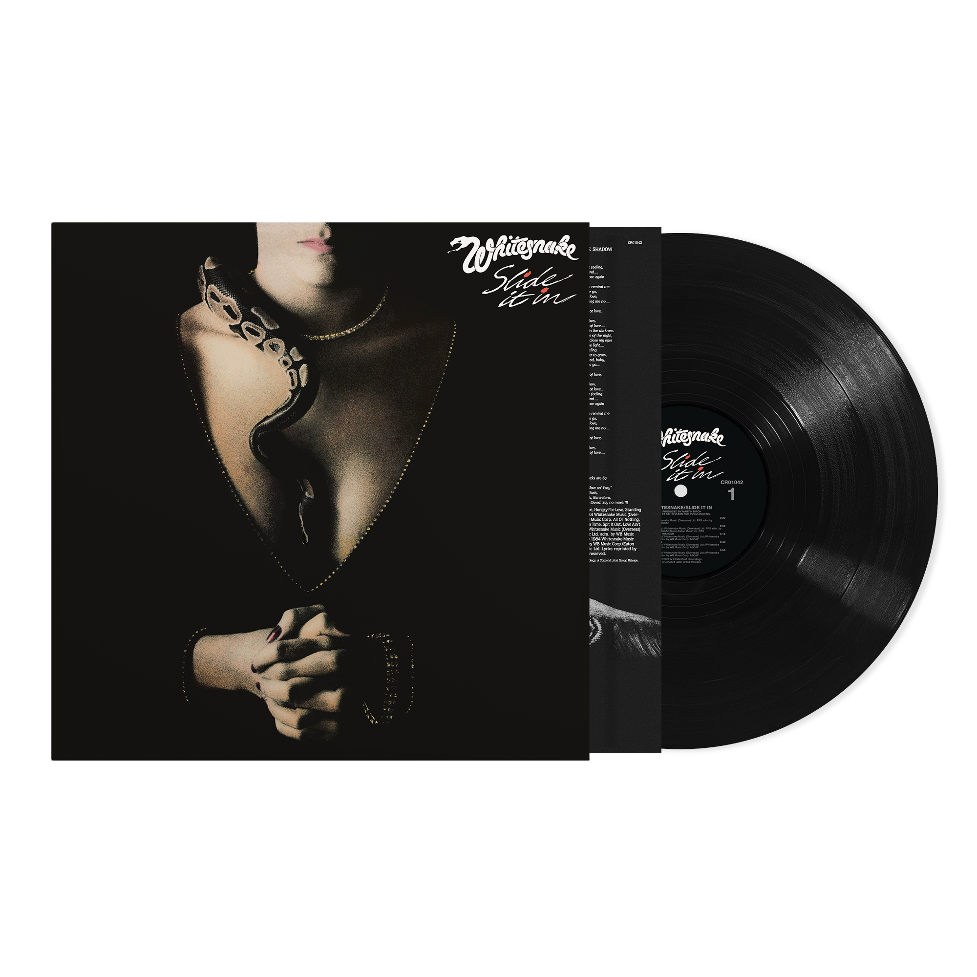 WHITESNAKE ‘SLIDE IT IN’ LP (Black Vinyl)