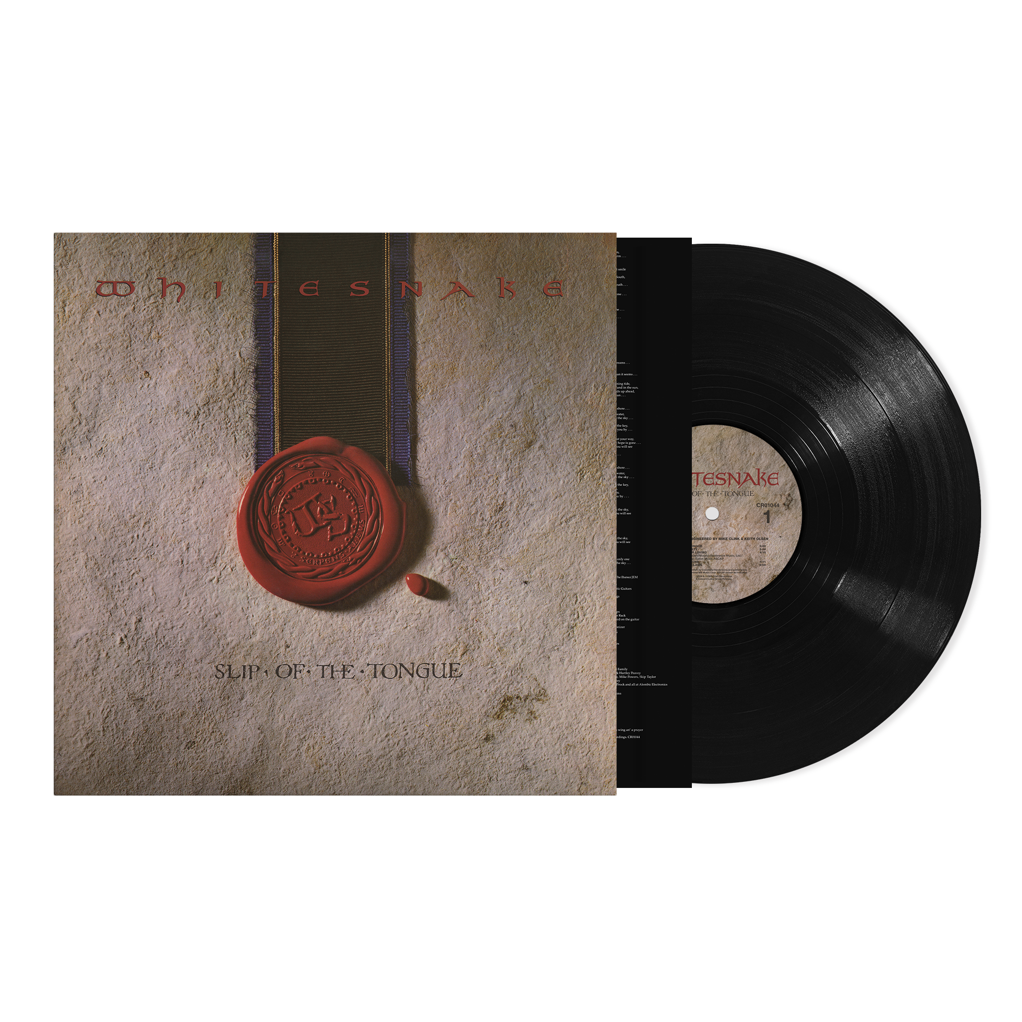 WHITESNAKE ‘SLIP OF THE TONGUE’ LP (Black Vinyl)
