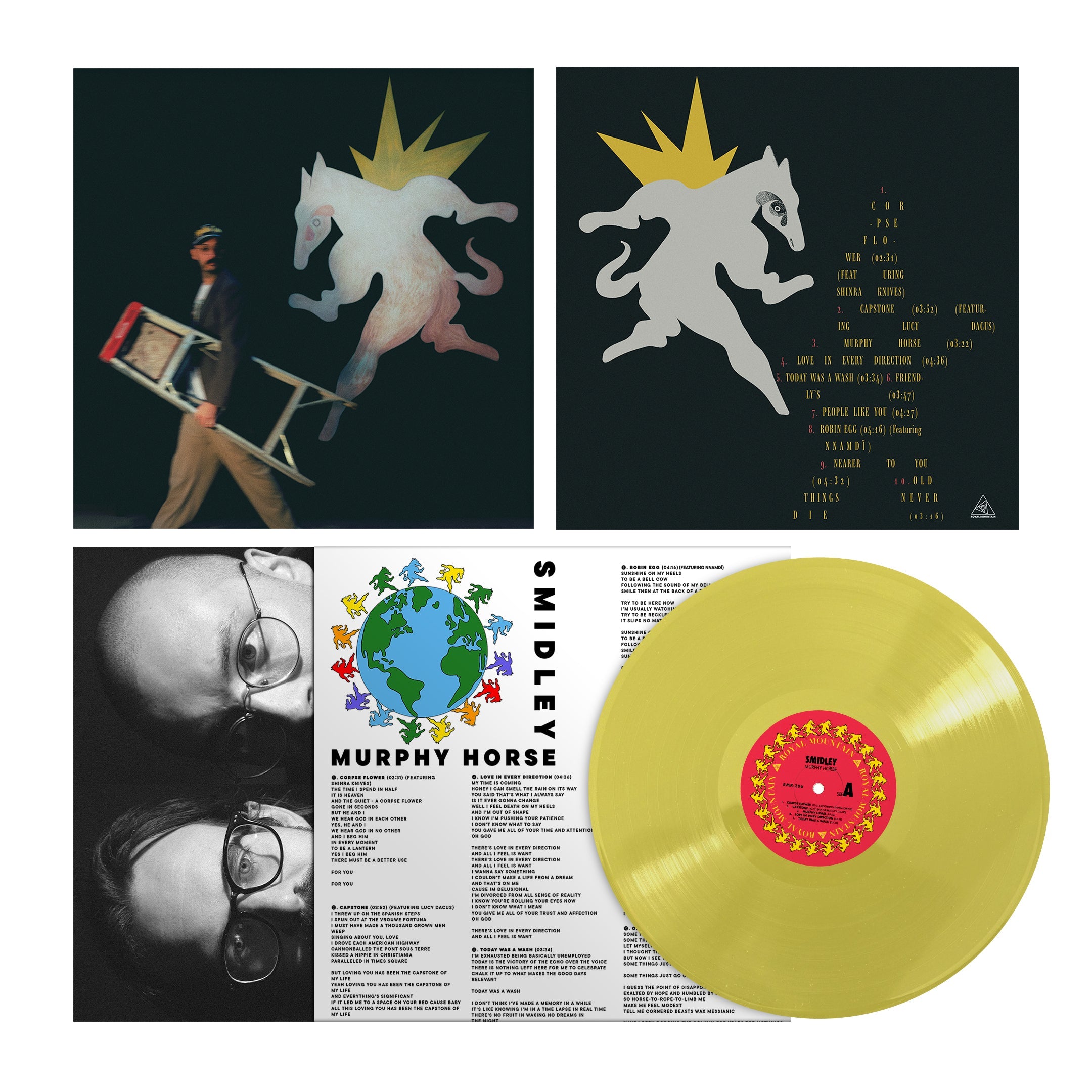 SMIDLEY 'MURPHY HORSE' LP (Opaque Lemon Vinyl)