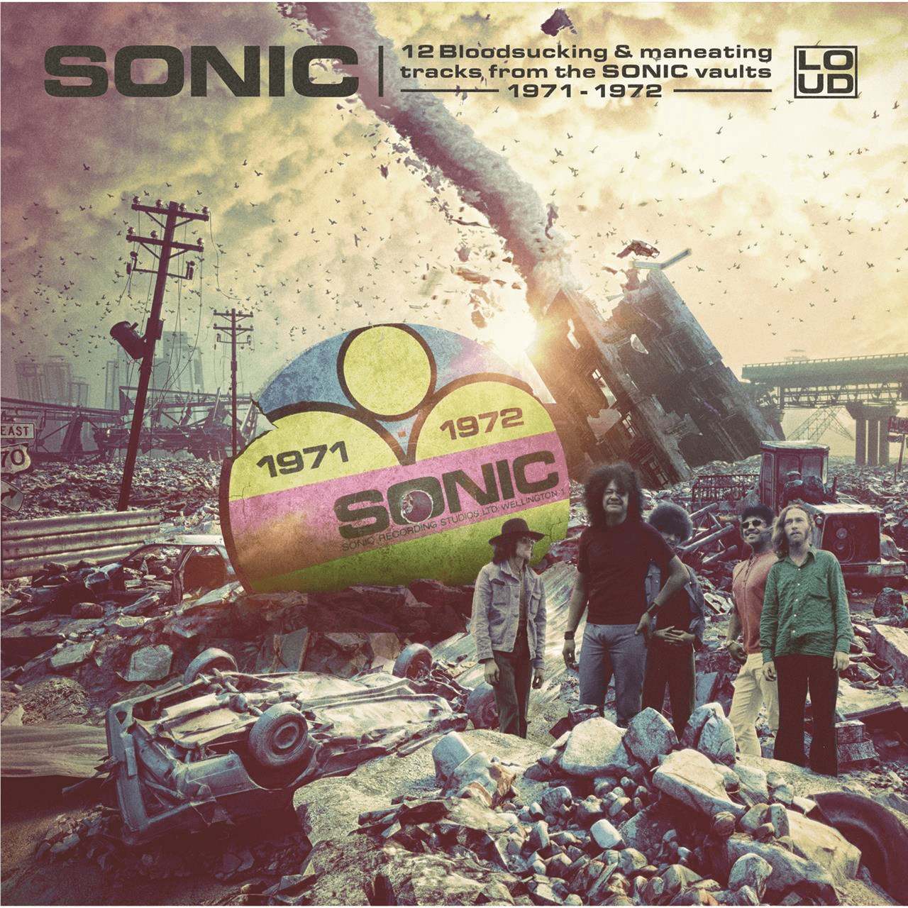 Various - Sonic 1971-1972 (Vinyl)
