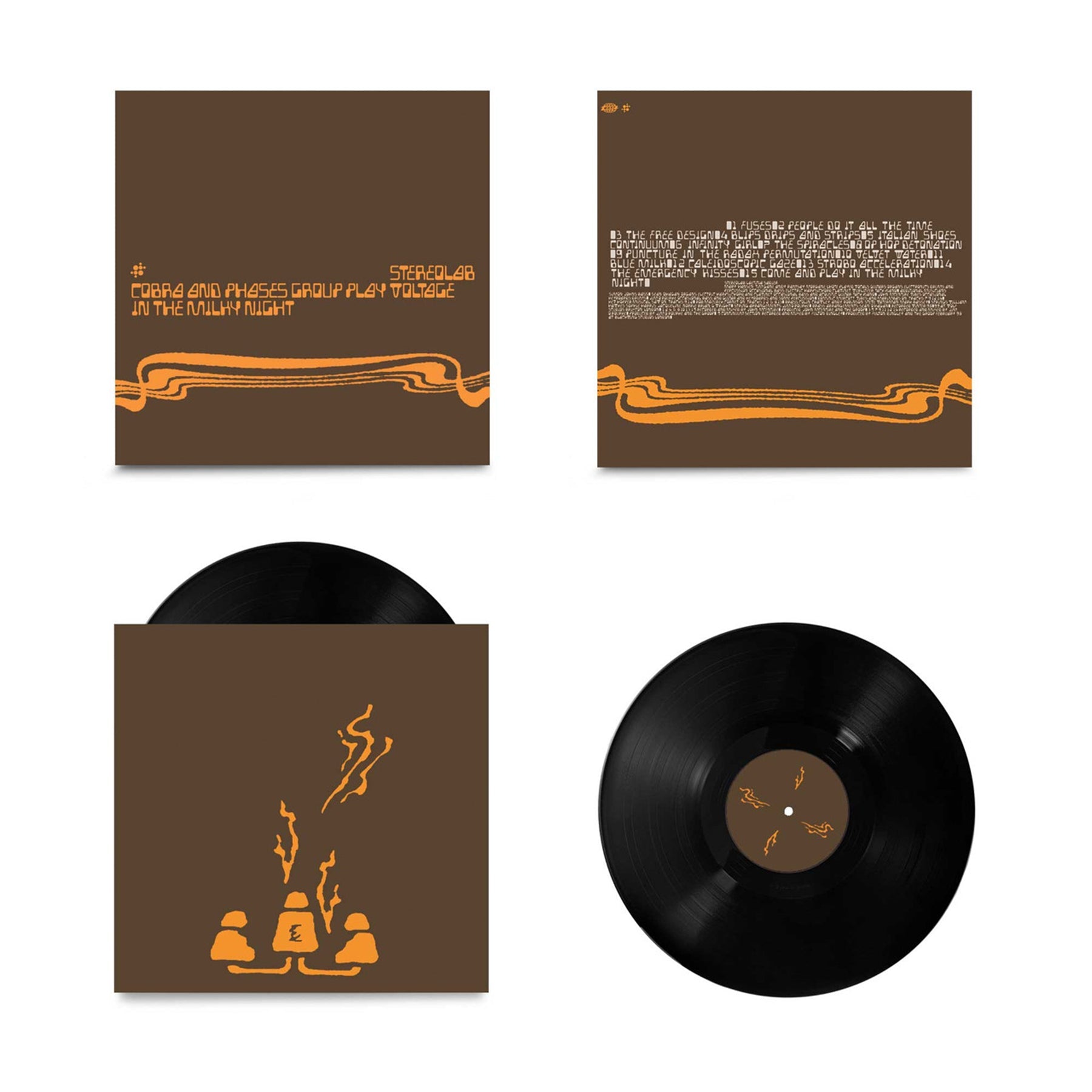 STEREOLAB 'COBRA AND PHASES GROUP PLAY VOLTAGE IN THE MILKY NIGHT' 2LP