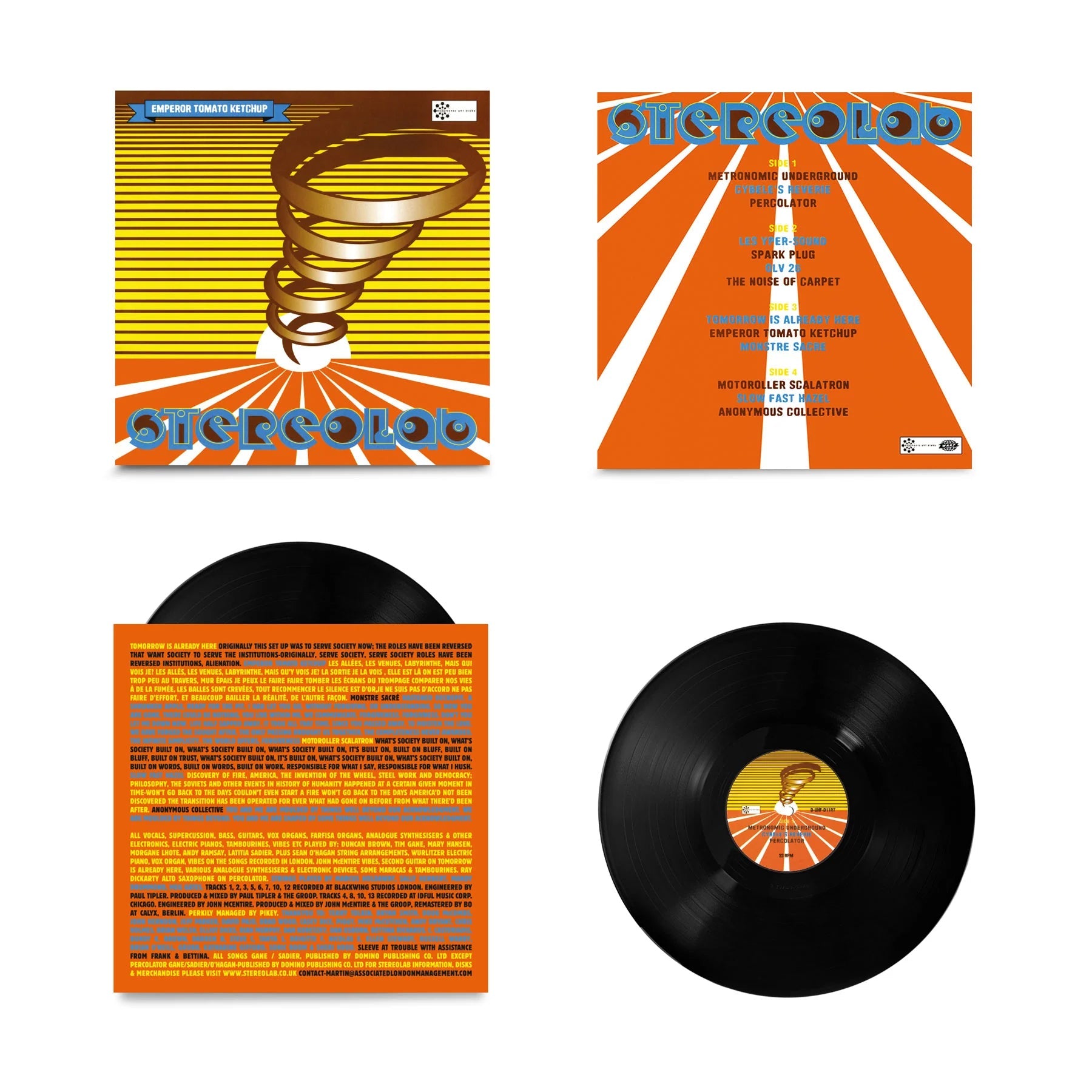 STEREOLAB 'EMPEROR TOMATO KETCHUP' 2LP