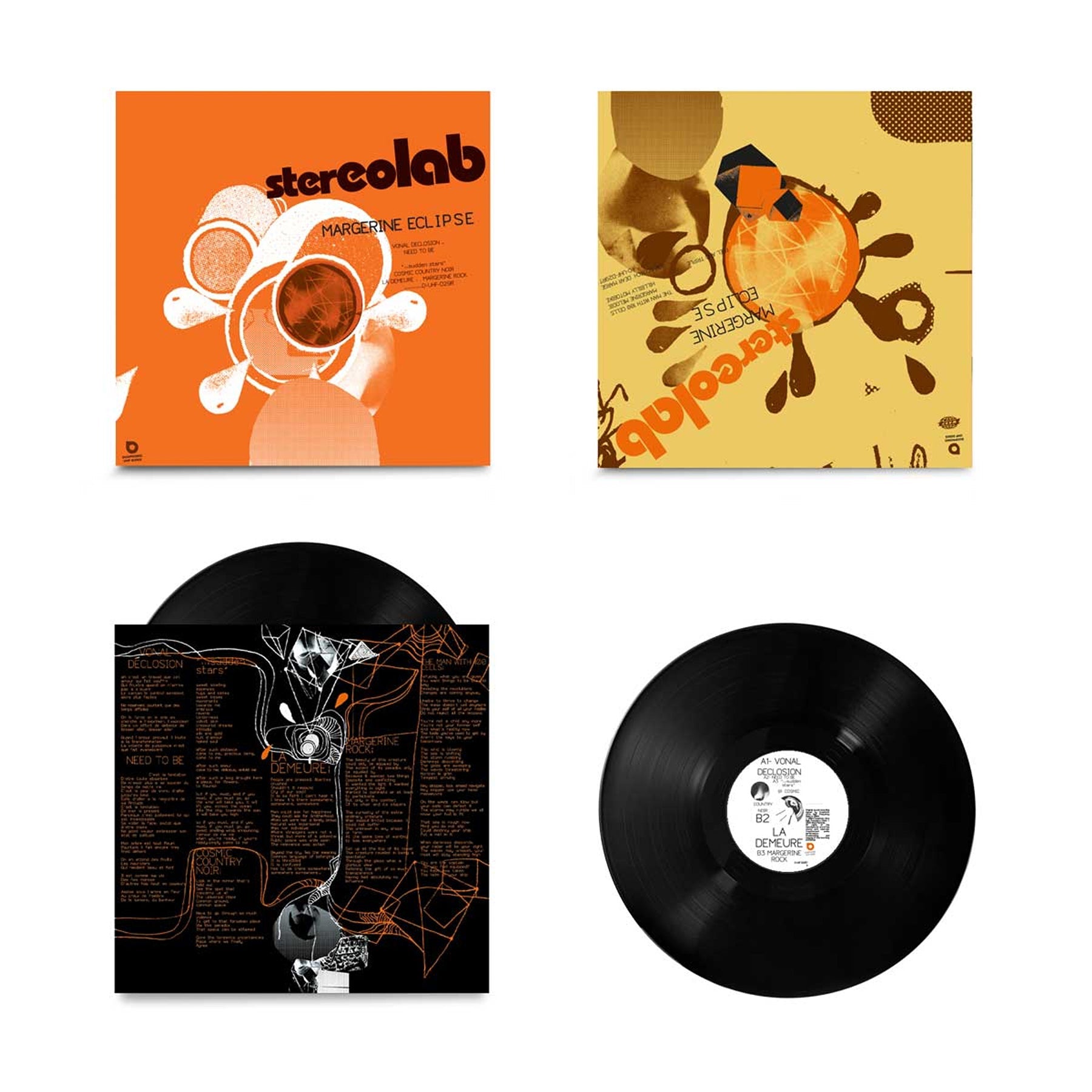 STEREOLAB 'MARGERINE ECLIPSE' 2LP