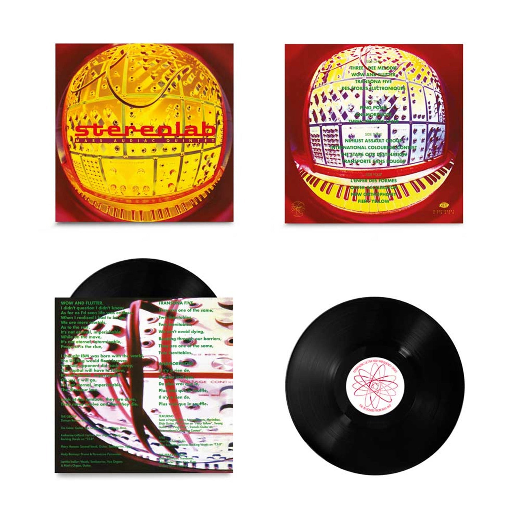 STEREOLAB 'MARS AUDIAC QUINTET' 2LP