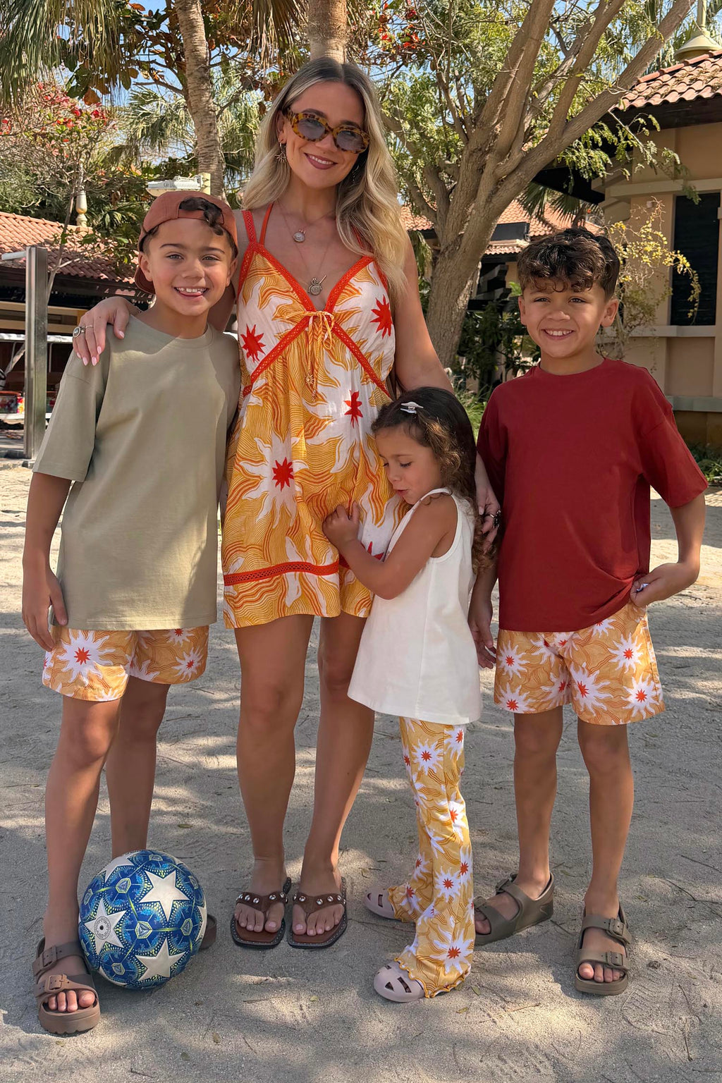 Yellow Sun Mini Dress