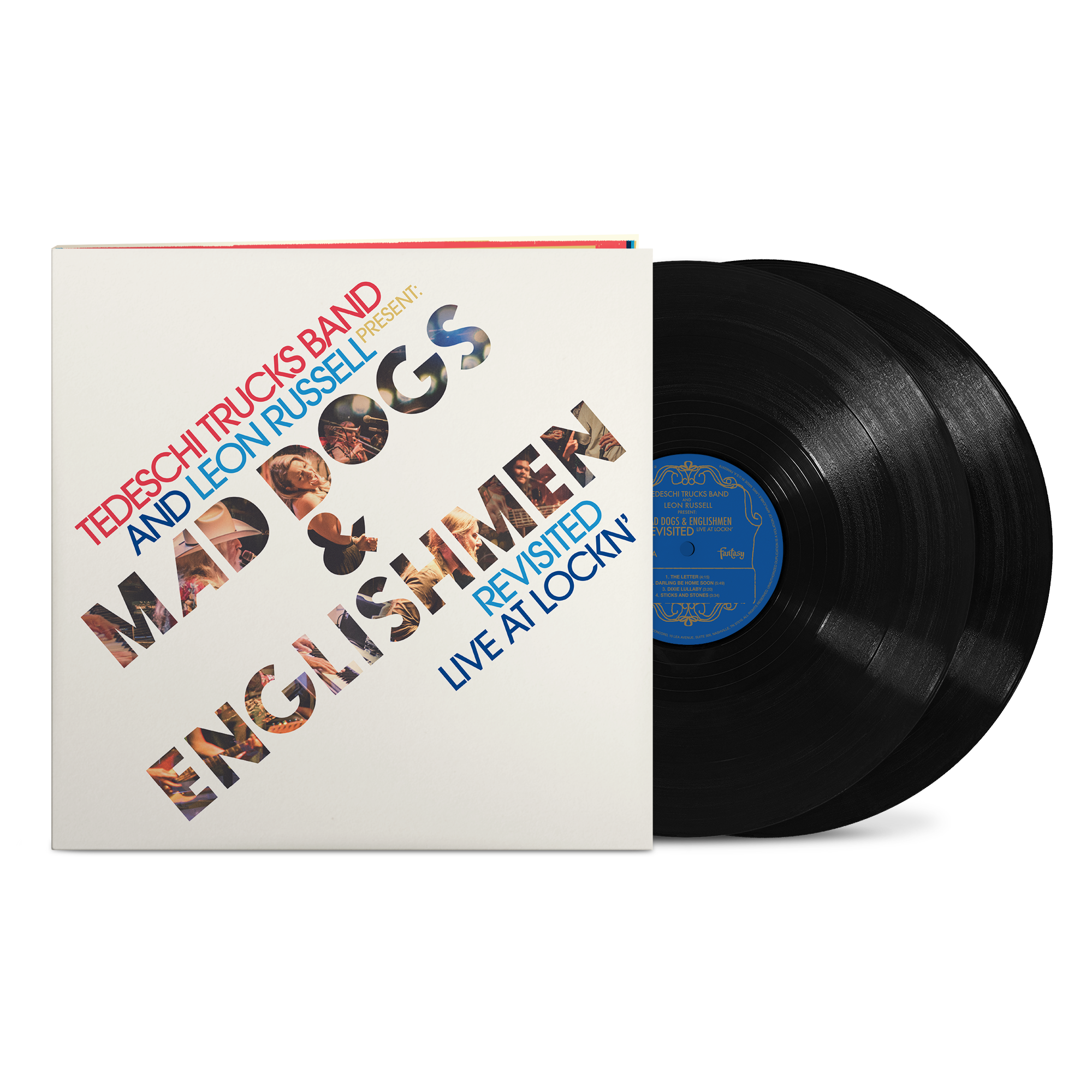 TEDESCHI TRUCKS BAND 'MAD DOGS & ENGLISHMEN REVISITED LIVE AT LOCKN'' 2LP (Black Vinyl)