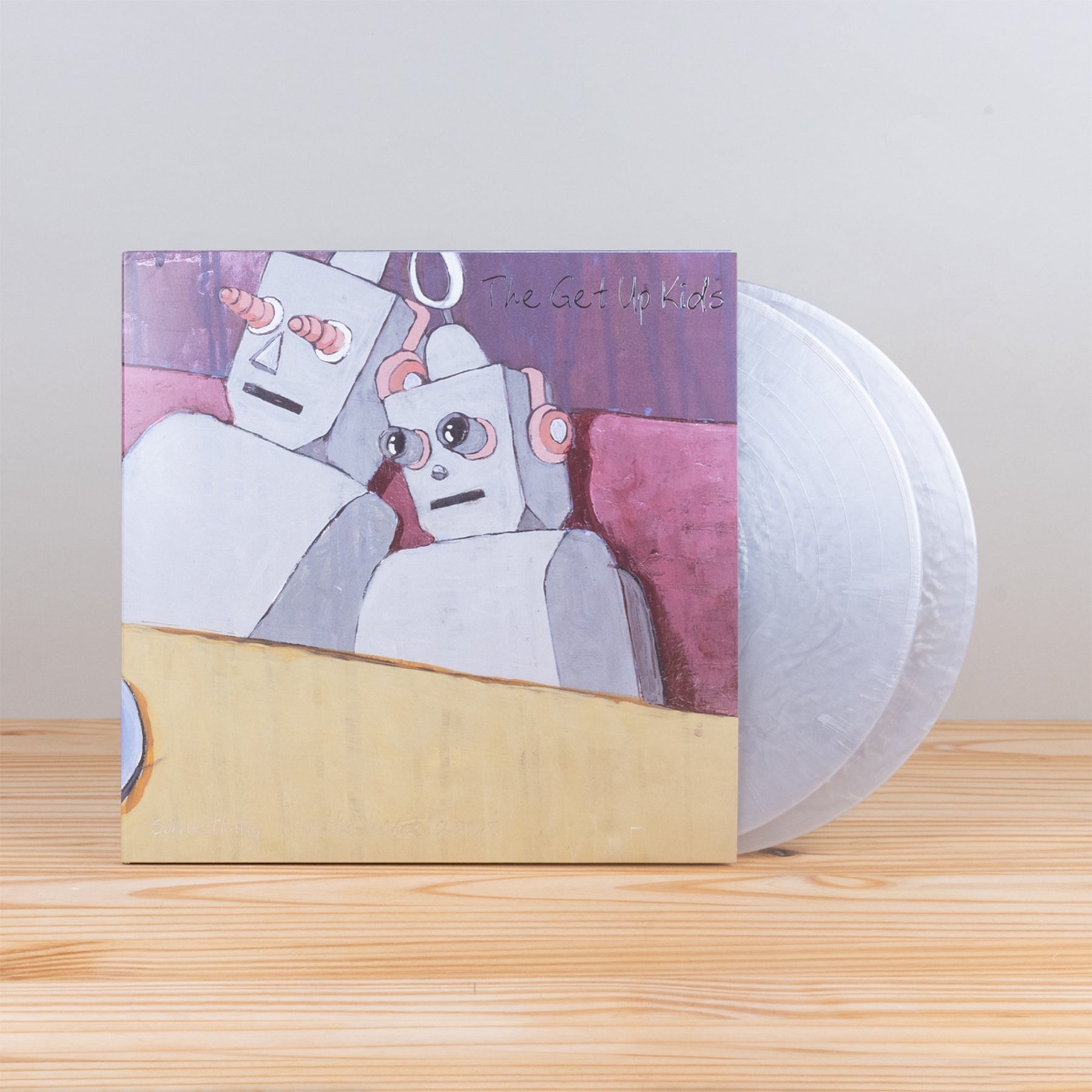 THE GET UP KIDS 'SOMETHING TO WRITE HOME ABOUT' 2LP (25TH ANNIVERSARY DELUXE EDITION) (Silver Nugget Vinyl)