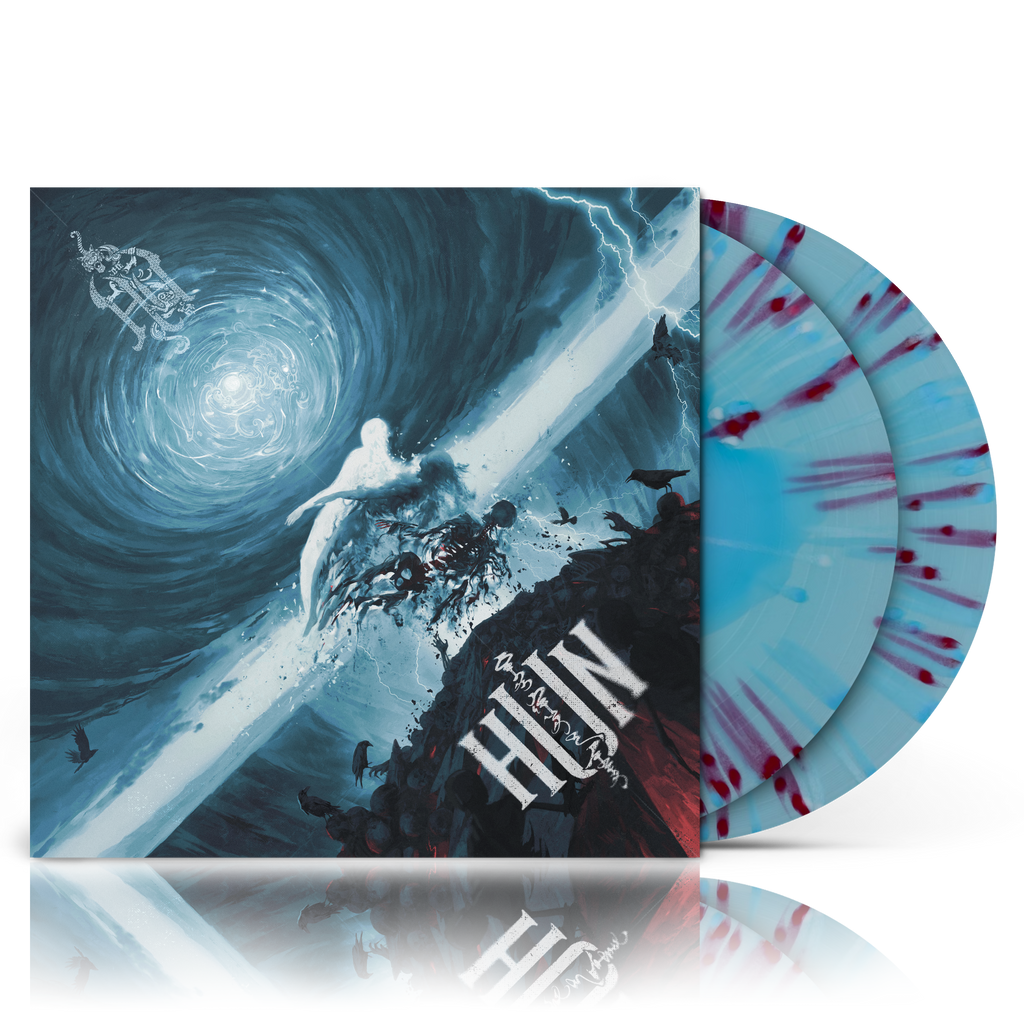 THE HU ‘HUN’ 2LP (Exclusive – Limited to 300, Blue w/ Red & White Splatter Vinyl)