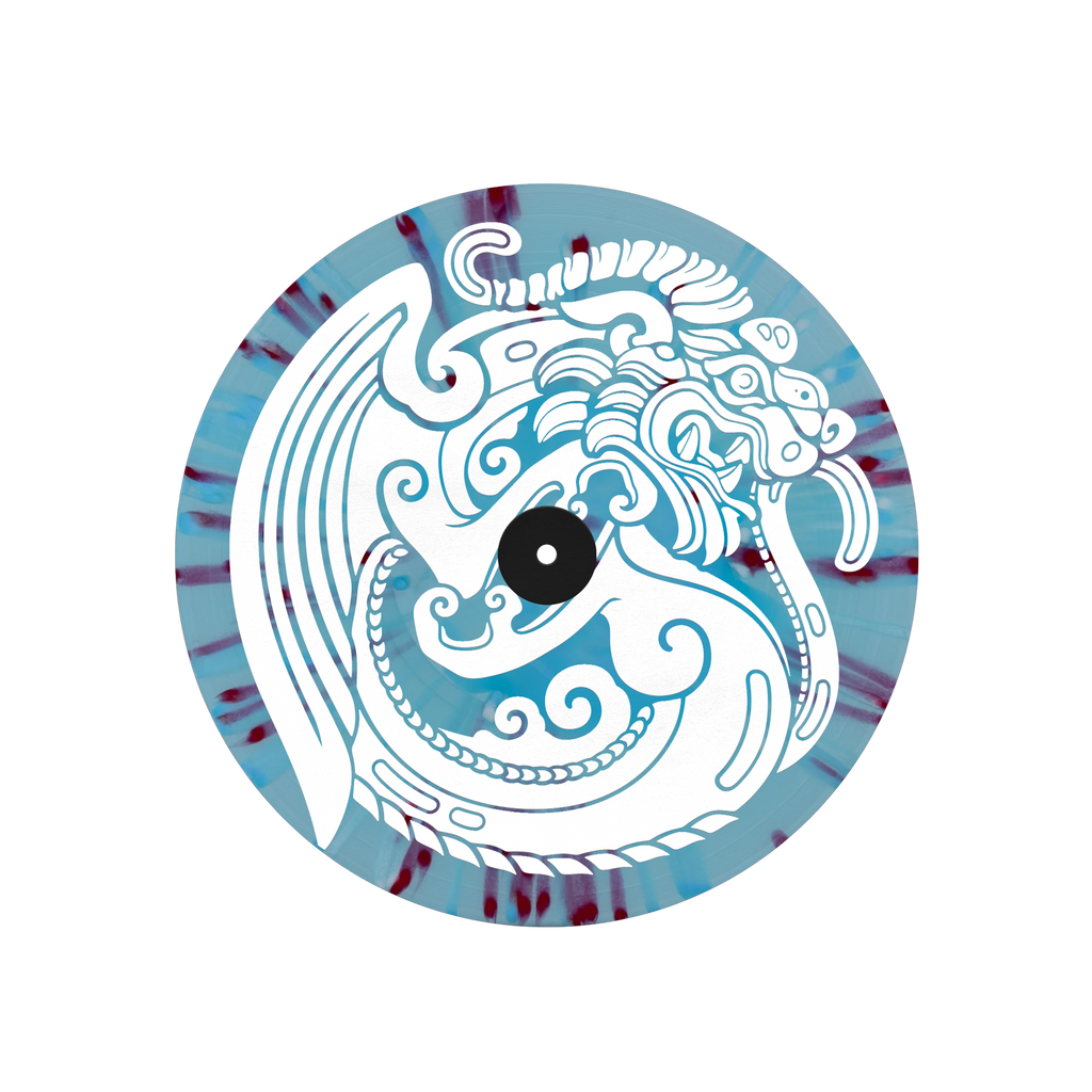 THE HU ‘HUN’ 2LP (Exclusive – Limited to 300, Blue w/ Red & White Splatter Vinyl)