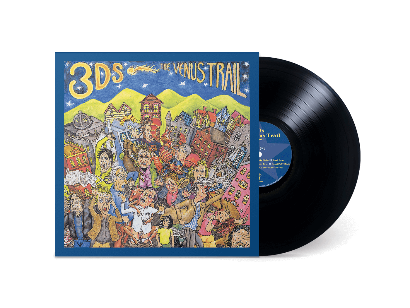 The 3Ds - The Venus Trail (Vinyl)