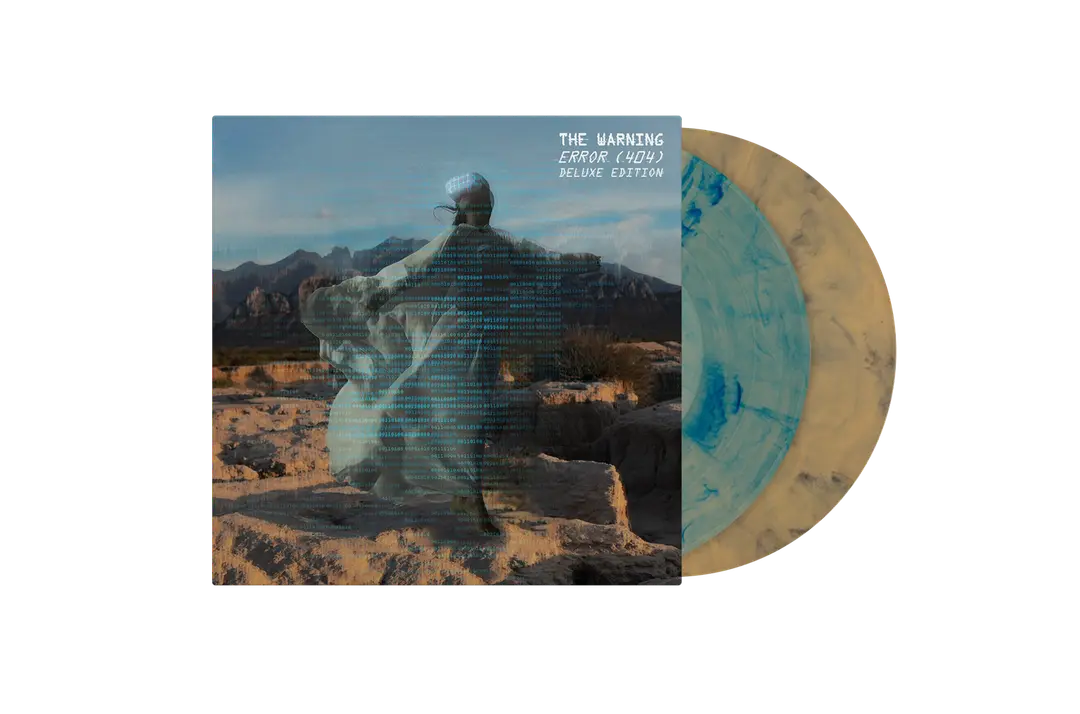 THE WARNING 'ERROR 404' 2LP (Deluxe, Custard/Black Wave/Coastal Blue Vinyl)