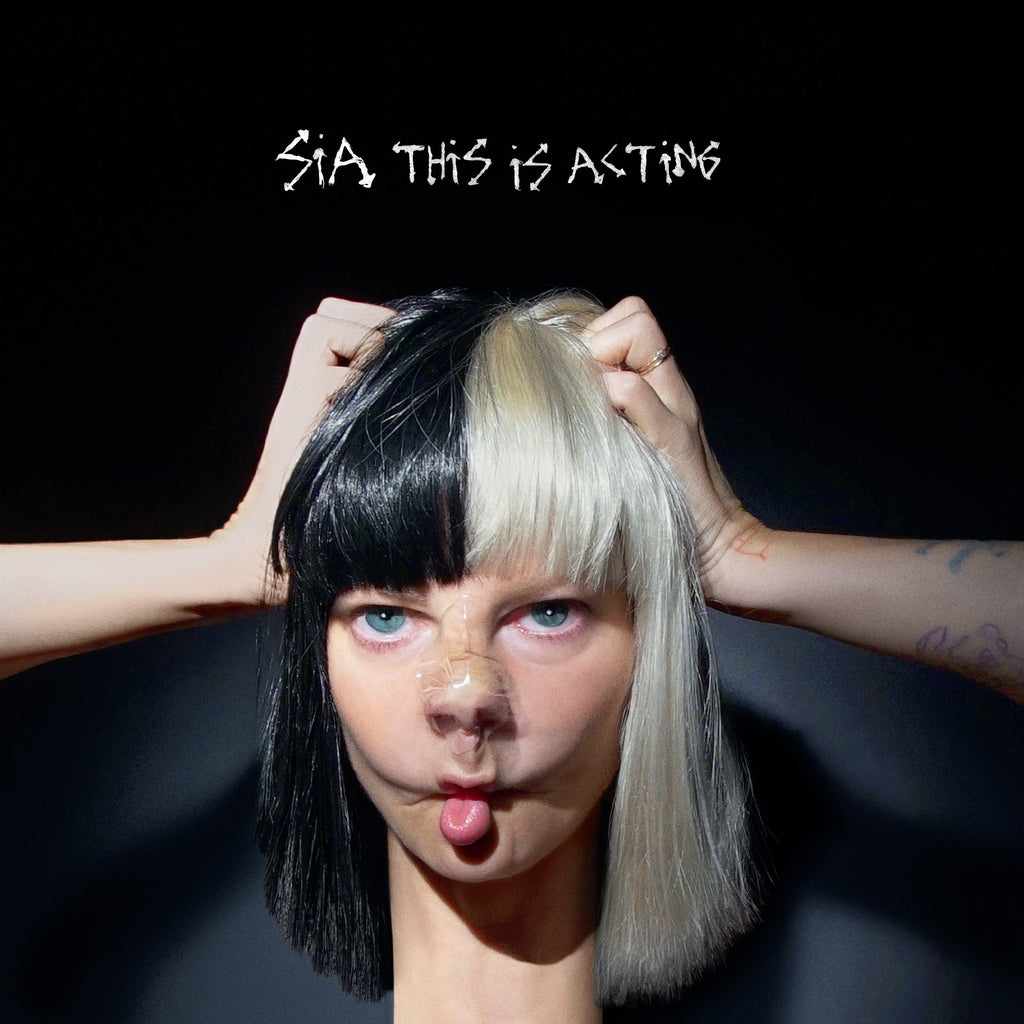 SIA 'THIS IS ACTING' 2LP (Black / White Split Vinyl)