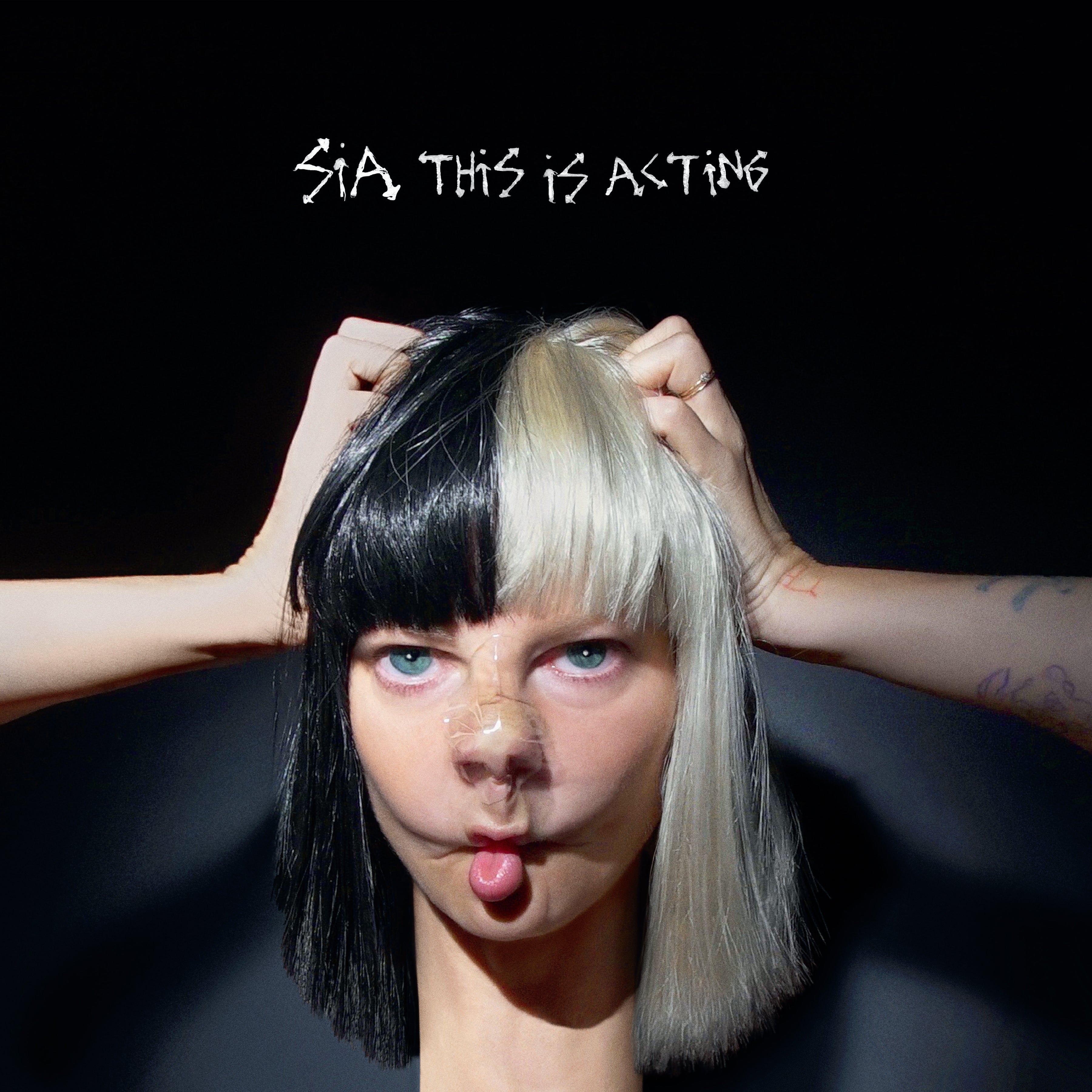 SIA 'THIS IS ACTING' 2LP (Black / White Split Vinyl)