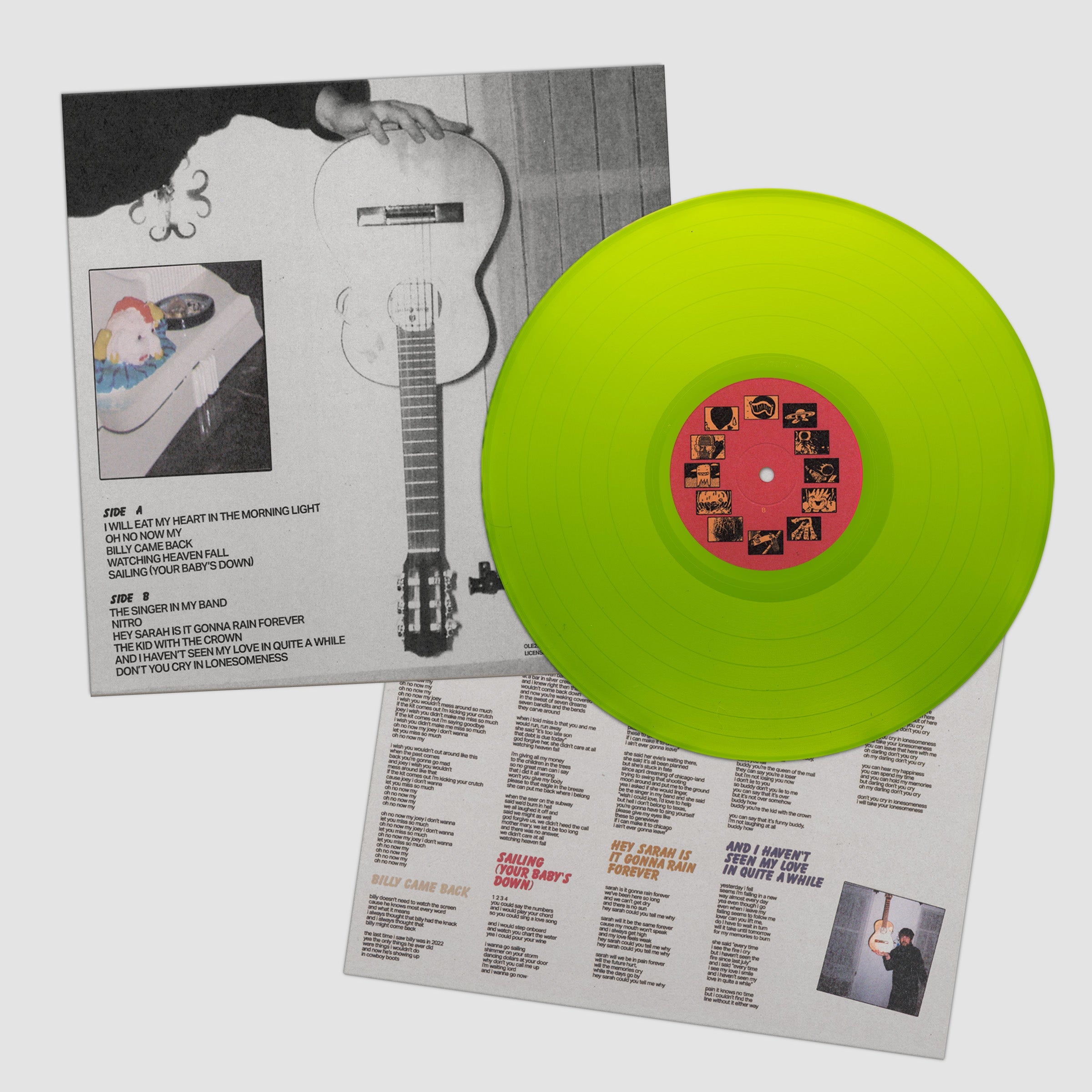 THIS IS LORELEI ‘THE SINGER IN MY BAND’ LP (Exclusive – Limited to 500, Lime Green Vinyl)