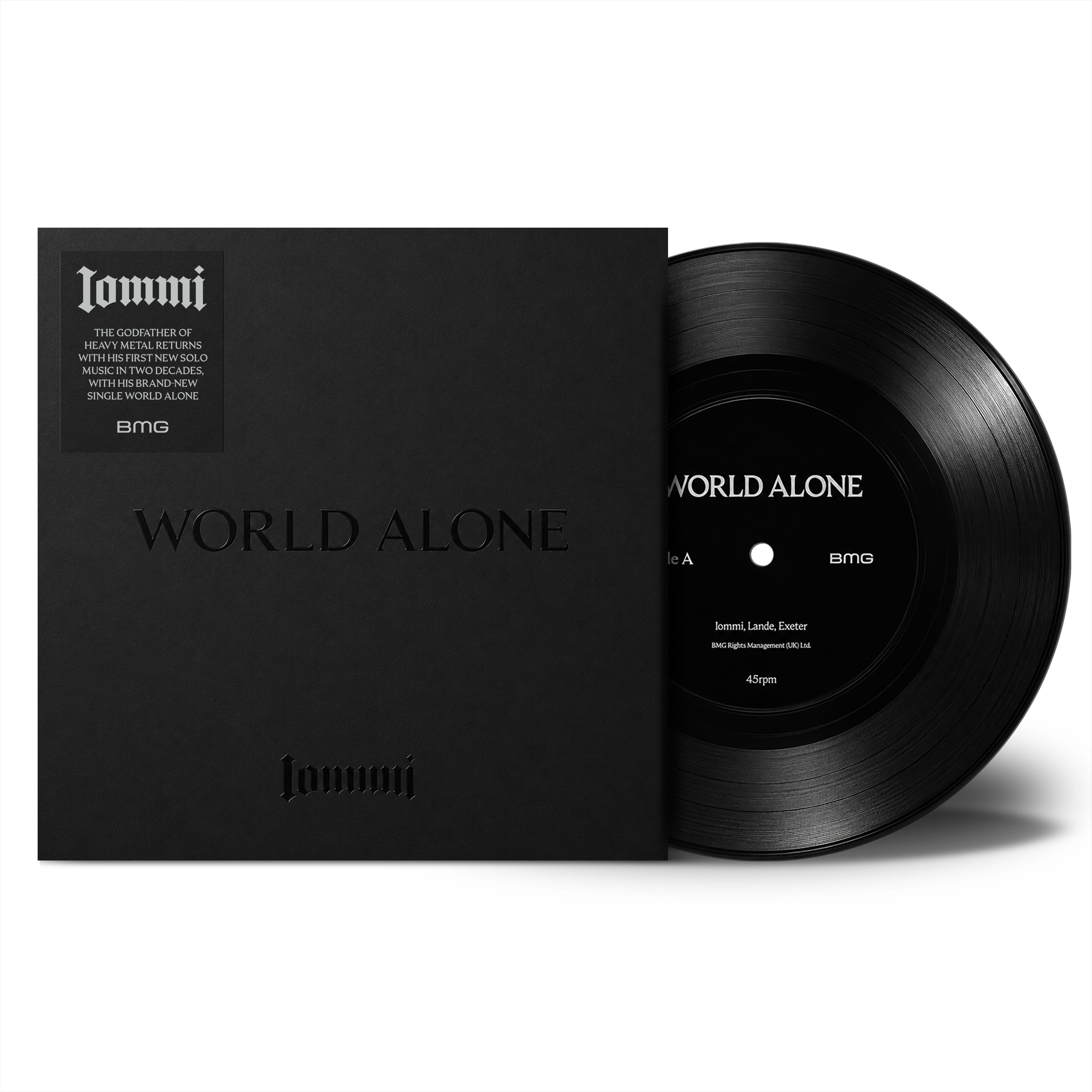 TONY IOMMI ‘WORLD ALONE’ 7"