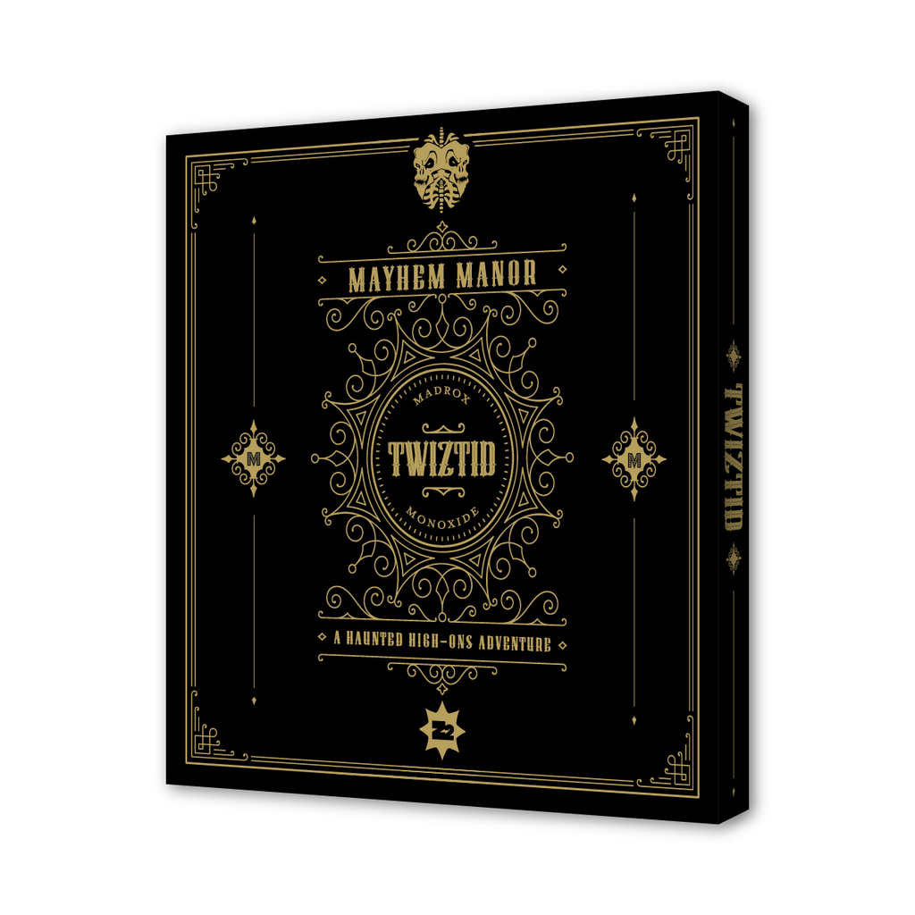TWIZTID 'HAUNTED HIGH-ONS' LP + TWIZTID: MAYHEM MANOR - GRAPHIC NOVEL - GREEN