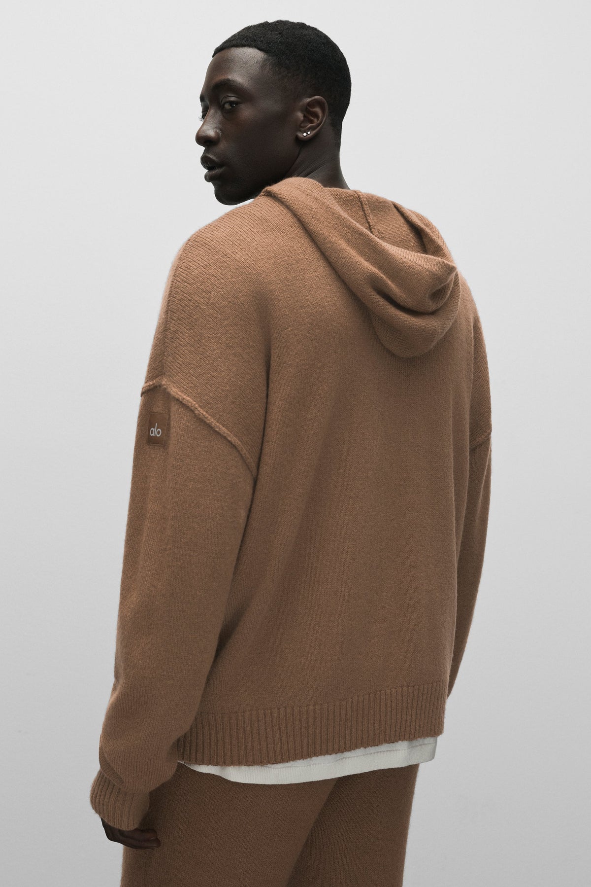 Wool Cashmere New Class Hoodie - Java Brown