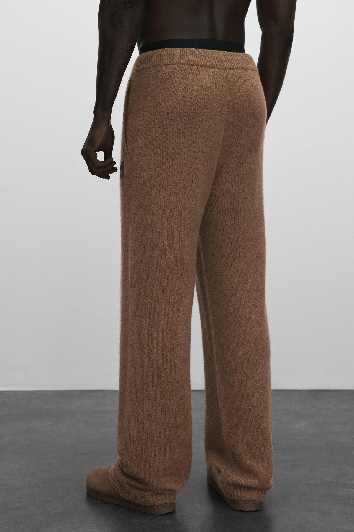Wool Cashmere New Class Sweatpant - Java Brown