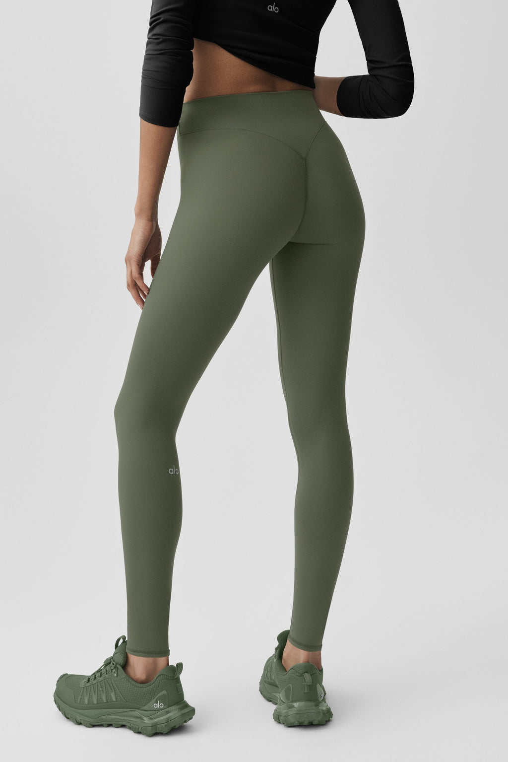 ALO Softsculpt 7/8 Define Legging - Bamboo Green