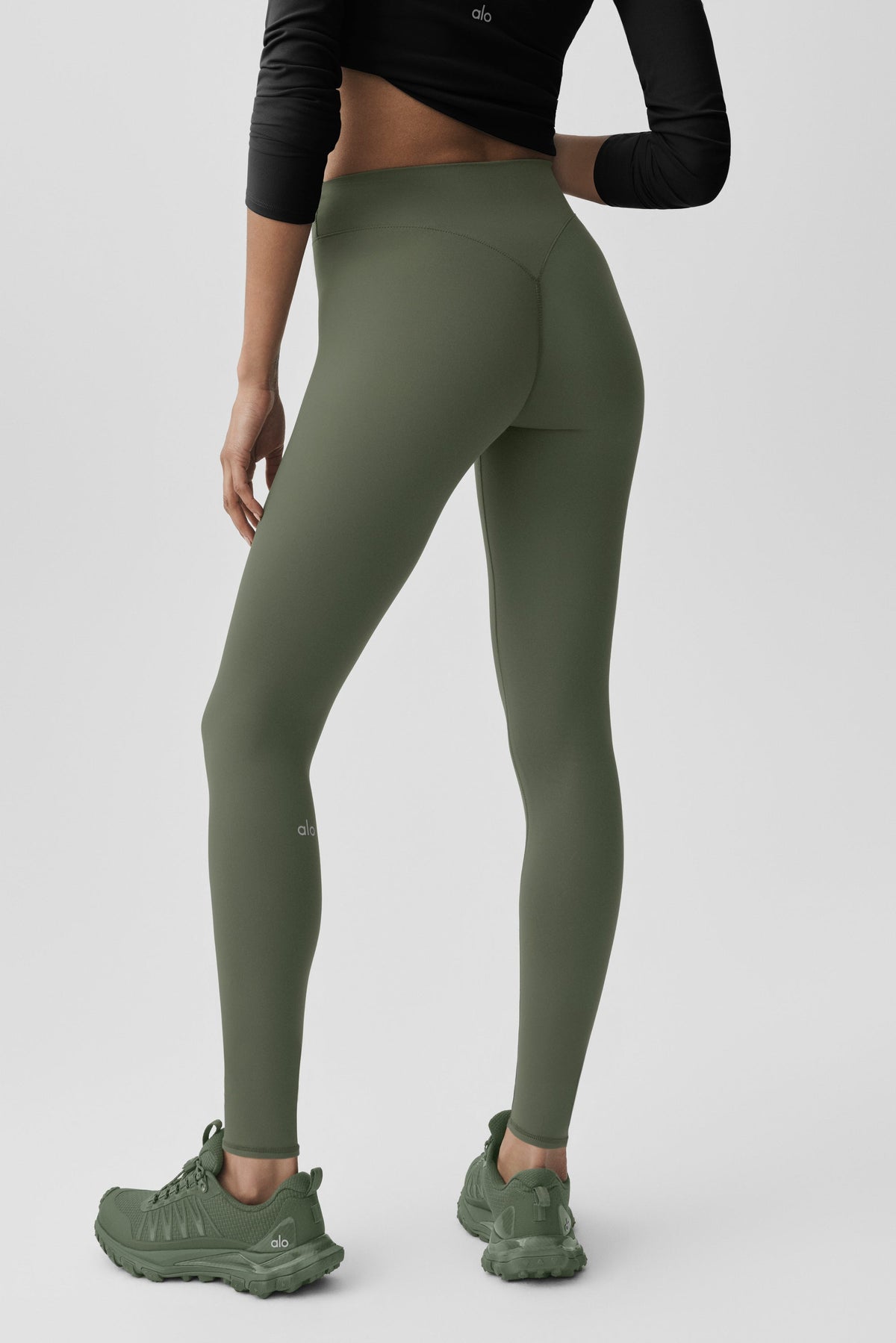 ALO Softsculpt 7/8 Define Legging - Bamboo Green