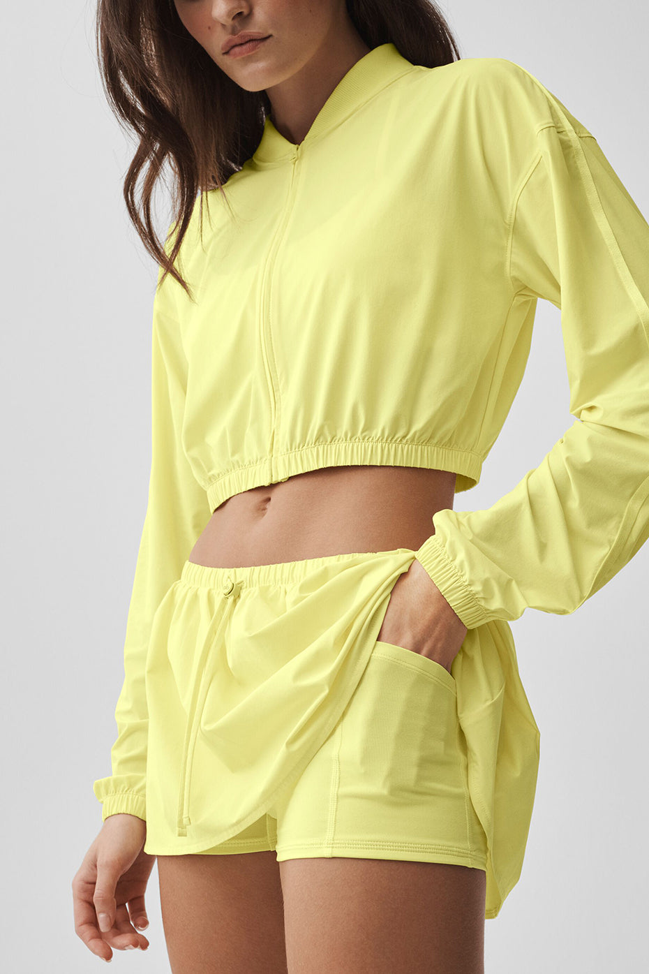 AloBreezy Tennis Skirt - Sunshine