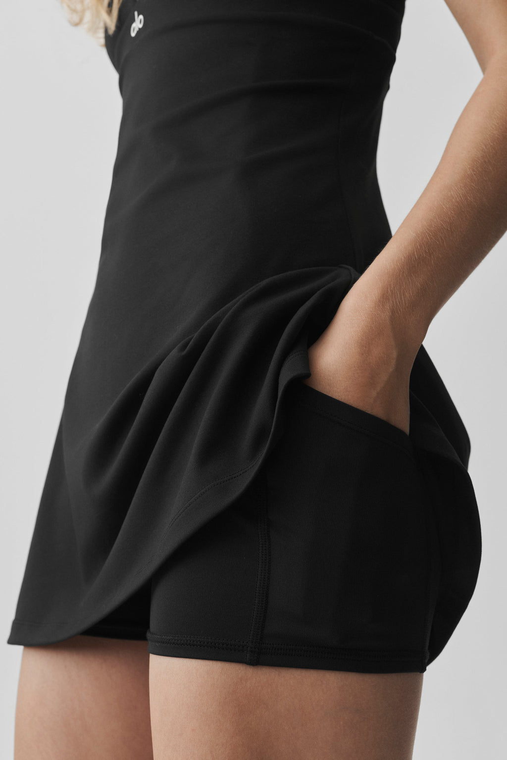 Airbrush Splendor Dress - Black