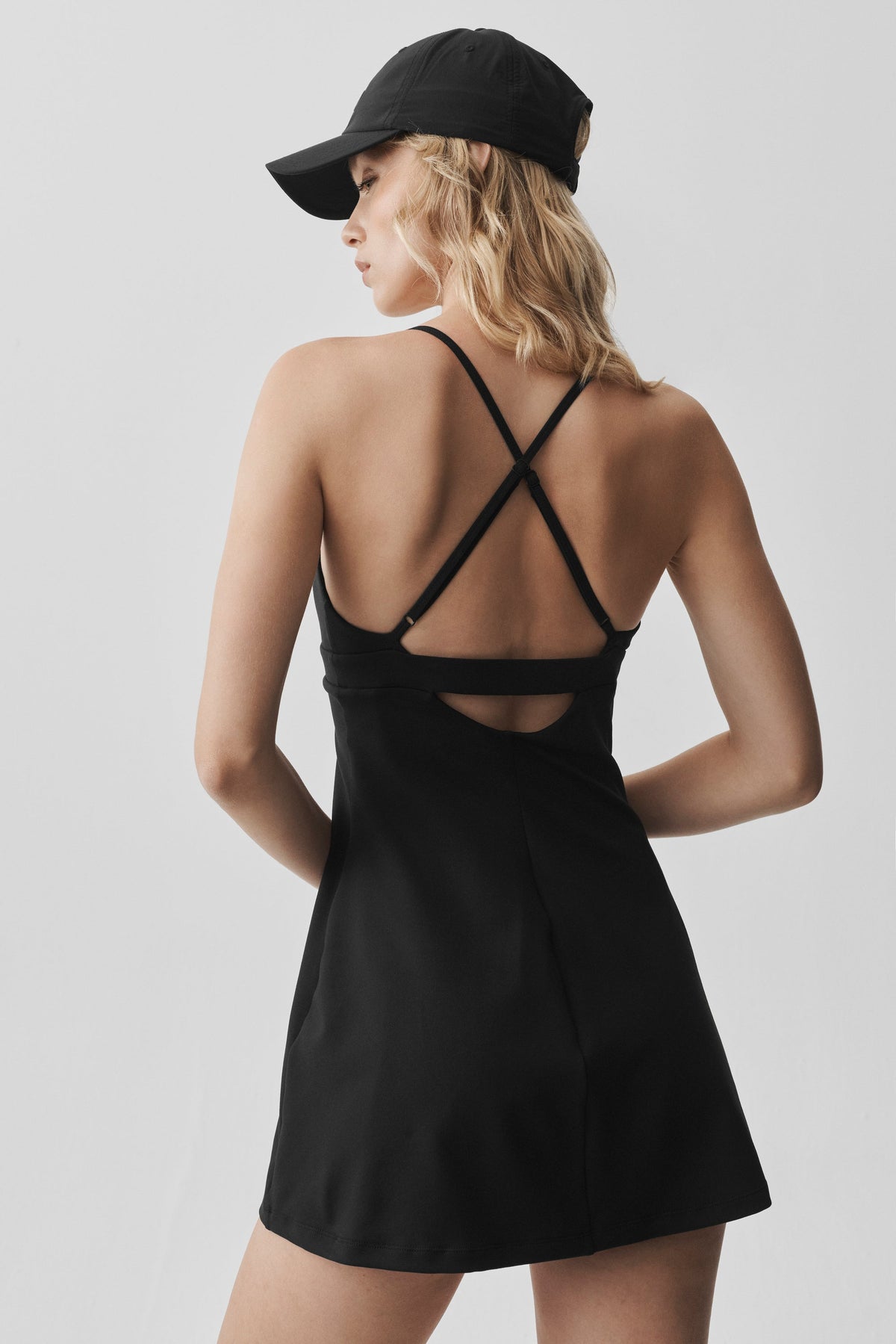 Airbrush Splendor Dress - Black