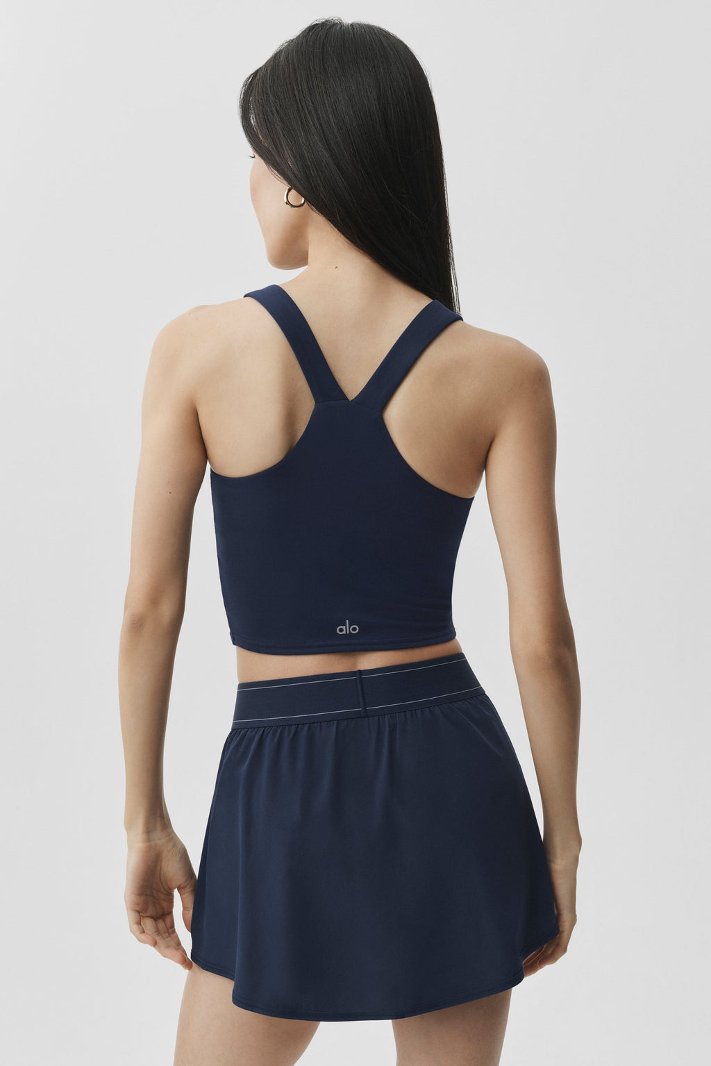 Airbrush Real Bra Tank - Navy