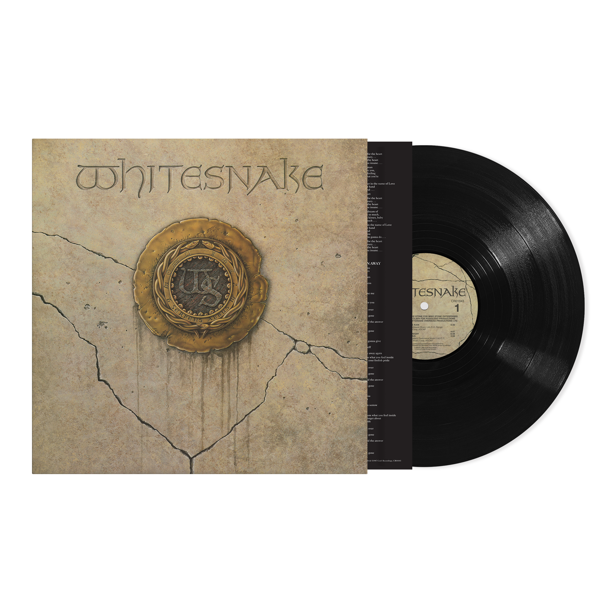 WHITESNAKE ‘WHITESNAKE’ LP (Black Vinyl)