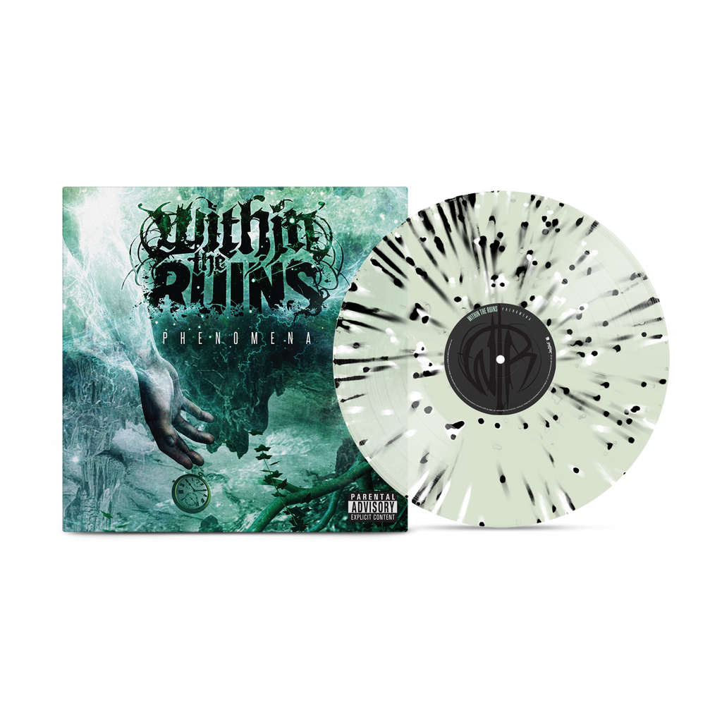 WITHIN THE RUINS 'PHENOMENA'10TH ANNIVERSARY EDITION LP (Coke Bottle Clear w/ Black & White Splatter Vinyl)