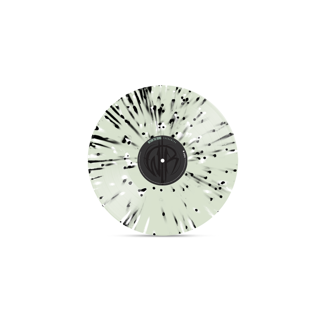 WITHIN THE RUINS 'PHENOMENA'10TH ANNIVERSARY EDITION LP (Coke Bottle Clear w/ Black & White Splatter Vinyl)