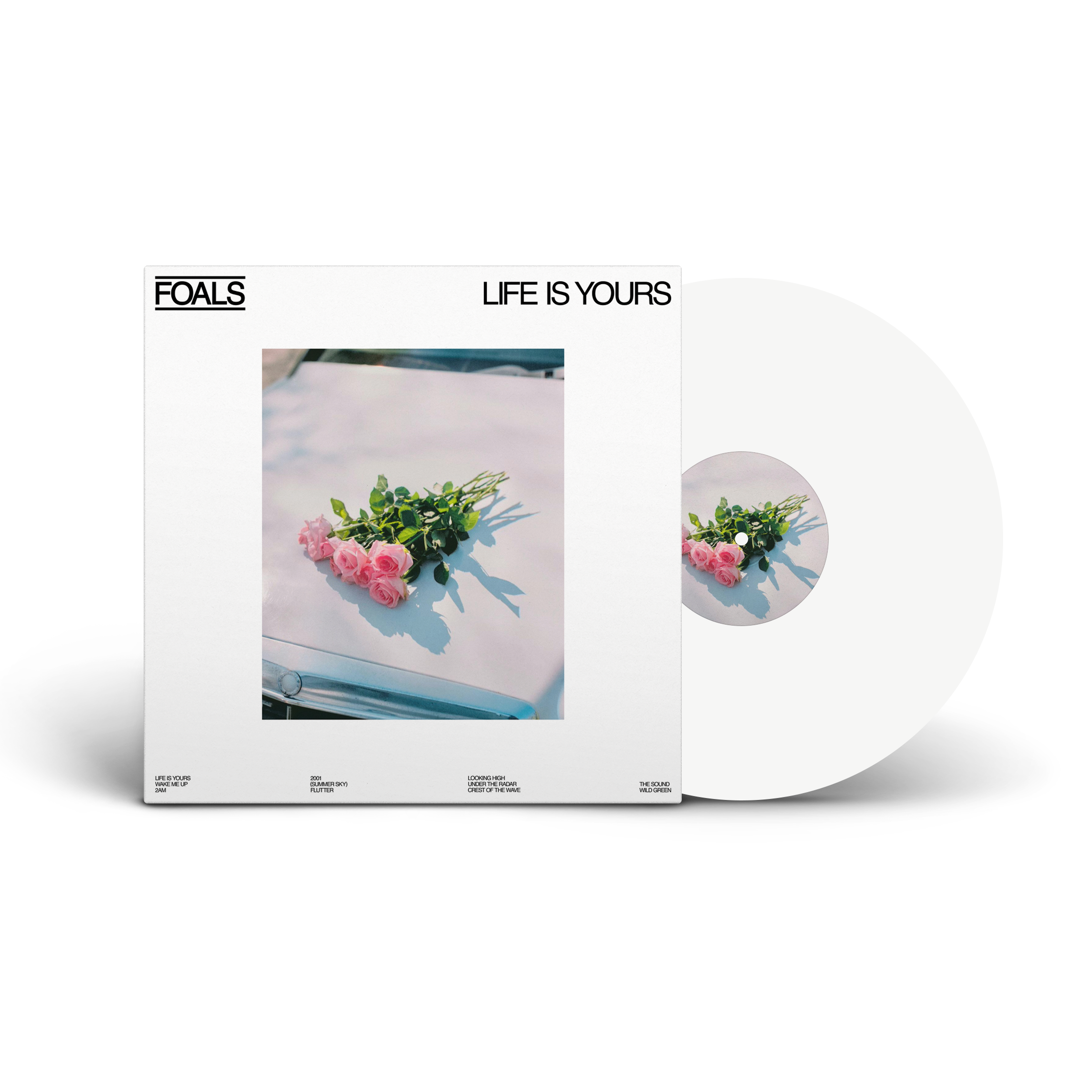 Foals Life Is Yours Vinyl LP White Colour 2022