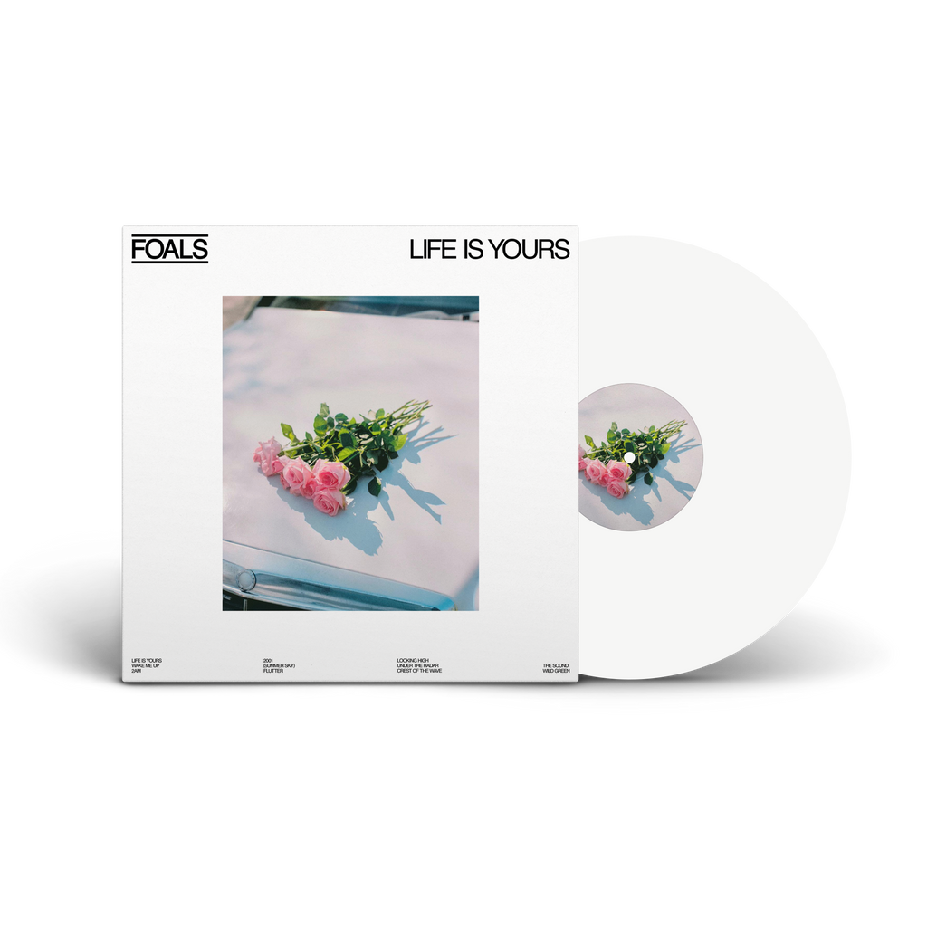 Foals Life Is Yours Vinyl LP White Colour 2022