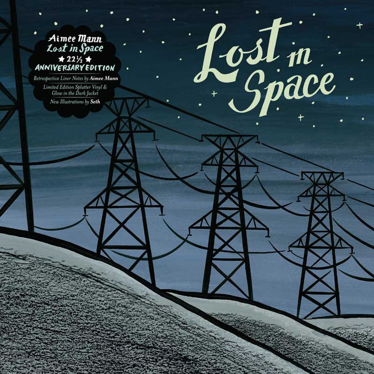 AIMEE MANN 'LOST IN SPACE' LP (22 1/2 Anniversary Edition, Splatter Vinyl)