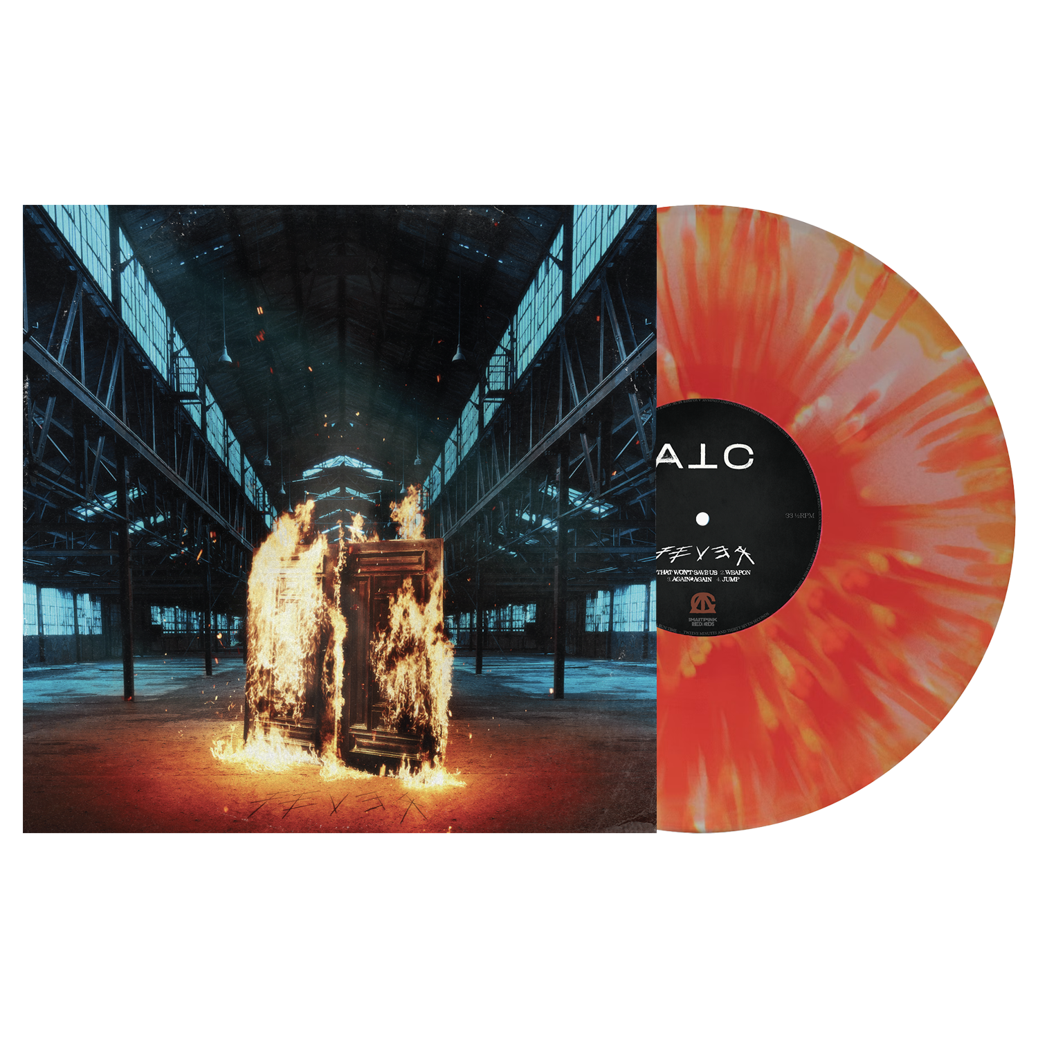 AGAINST THE CURRENT ‘FEVER’ LP (Exclusive – Limited to 200, Orange & Bone Splatter Vinyl)