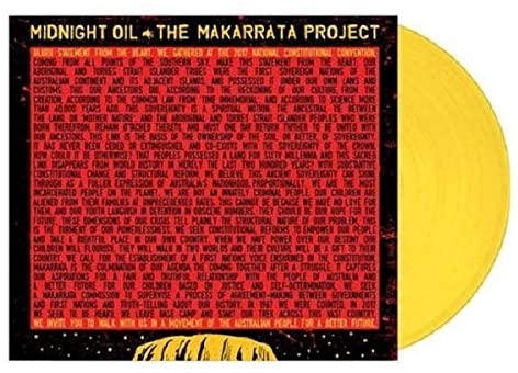 Midnight Oil The Makarrata Project Vinyl LP Yellow Colour 2020