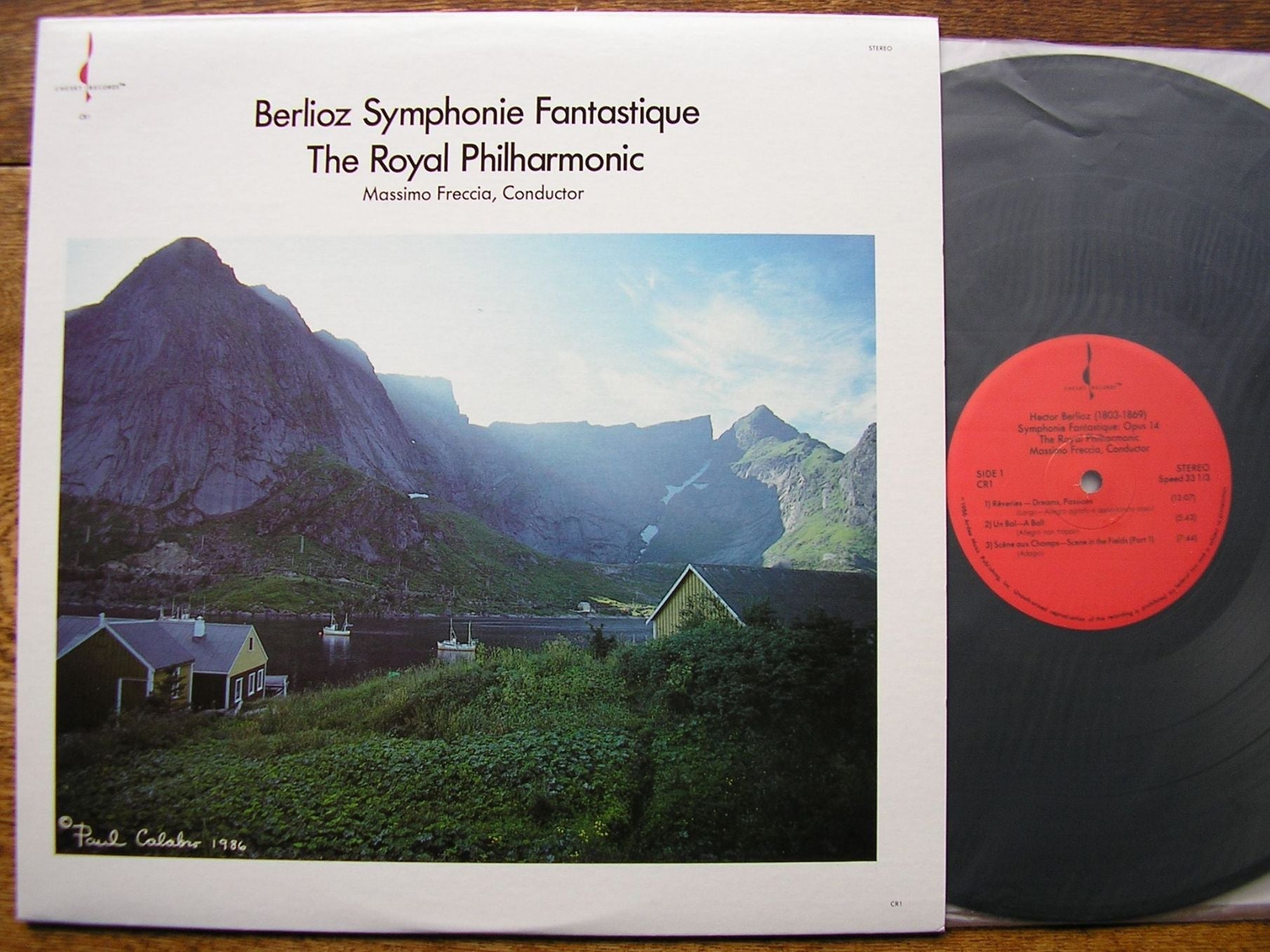 BERLIOZ: SYMPHONIE FANTASTIQUE MASSIMO FRECCIA / ROYAL PHILHARMONIC  CHESKY CRI 1
