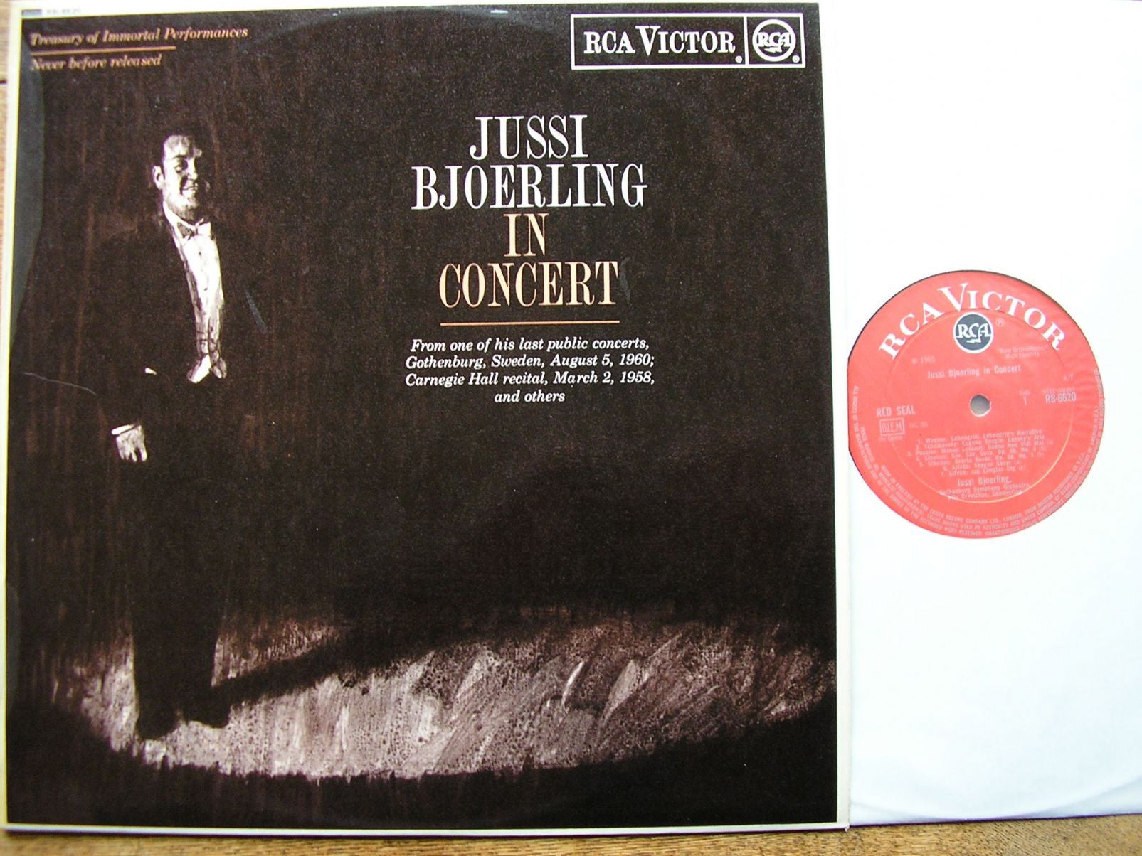BJOERLING IN CONCERT  RB 6620