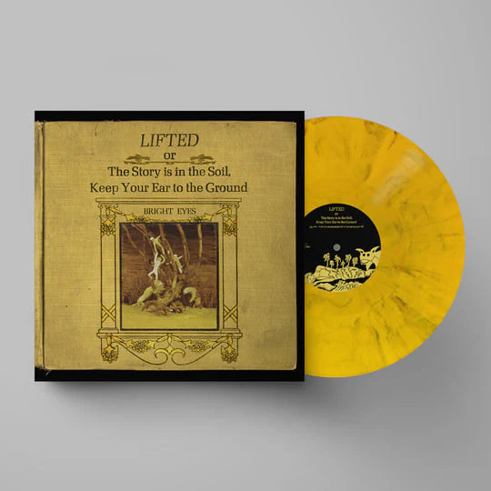 BRIGHT EYES 'LIFTED OR THE STORY IS IN THE SOIL, KEEP YOUR EAR TO THE GROUND' 2LP (Yellow & Black Vinyl)