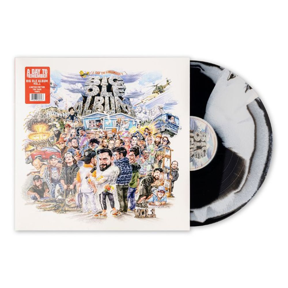 A Day To Remember Big Ole Album Vol. 1 Vinyl LP Yin Yang Black & White Colour 2025