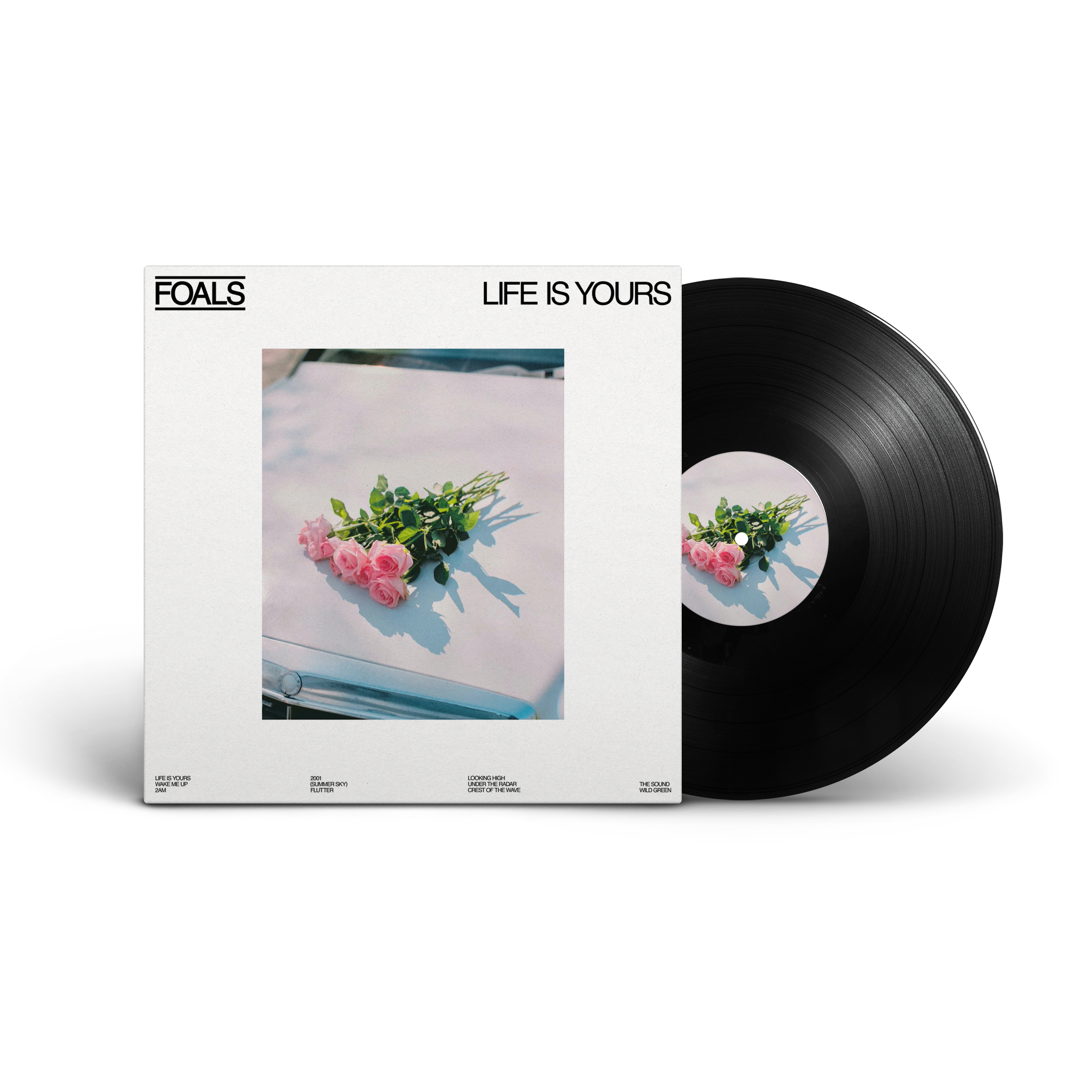 Foals Life Is Yours Black Vinyl LP 2022