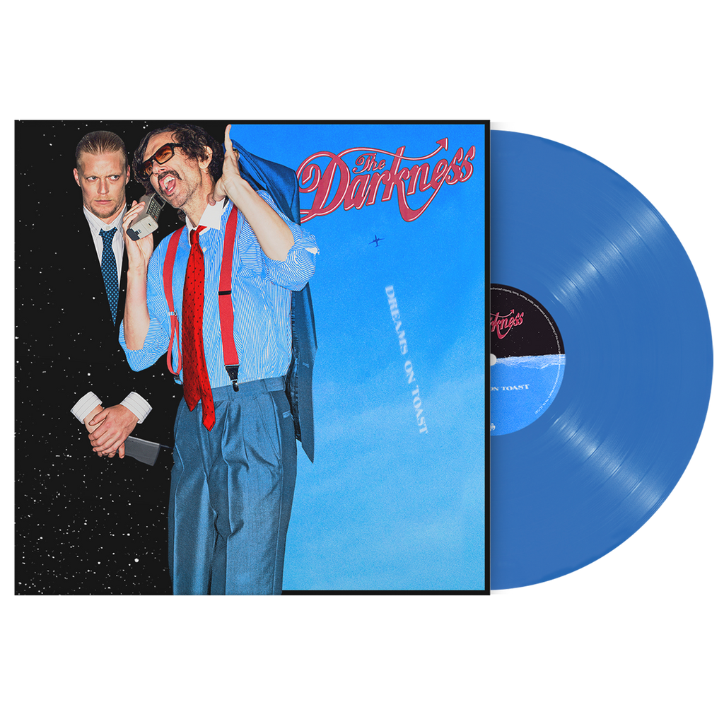 The Darkness Dreams On Toast Vinyl LP Assai Exclusive Blue Colour 2025