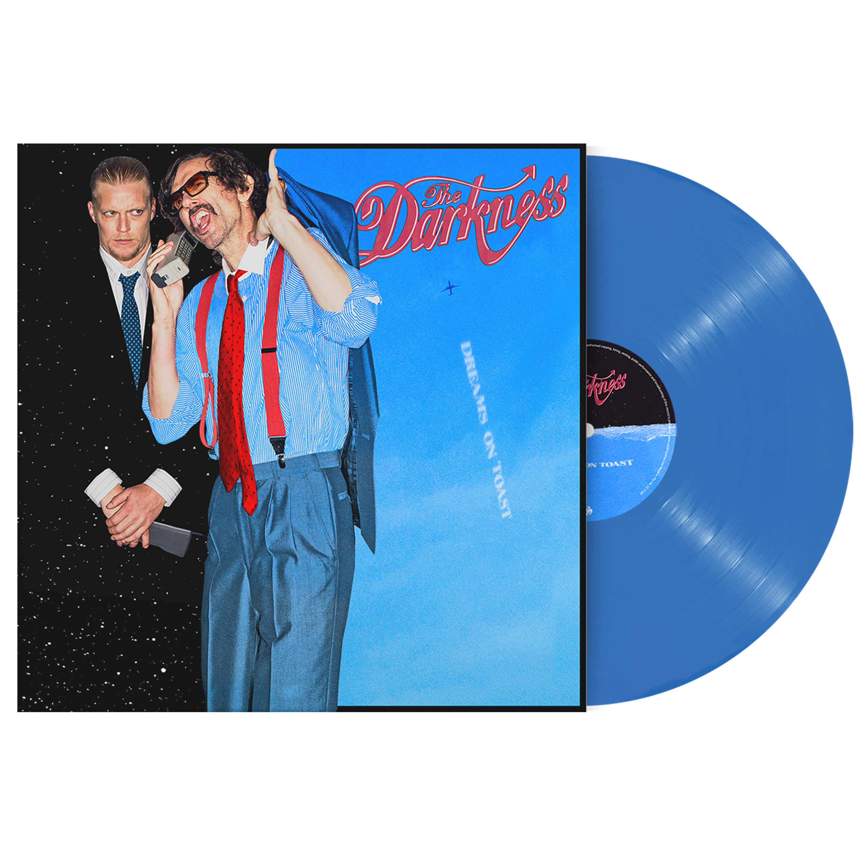The Darkness Dreams On Toast Vinyl LP Assai Exclusive Blue Colour 2025