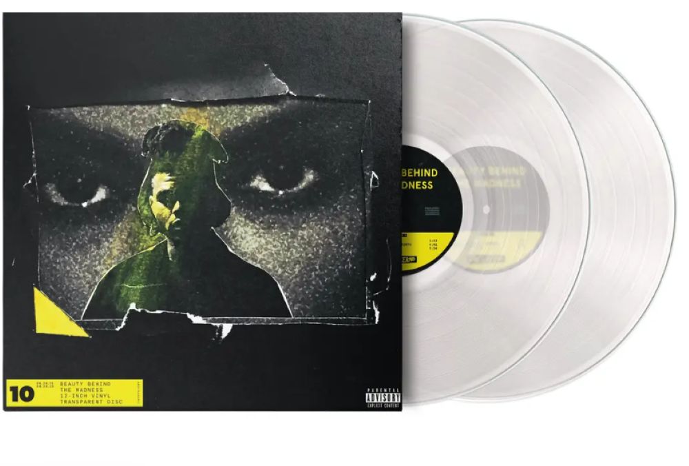 The Weeknd  Beauty Behind The Madness Vinyl LP Transparent Colour 10th Anniversary 2025