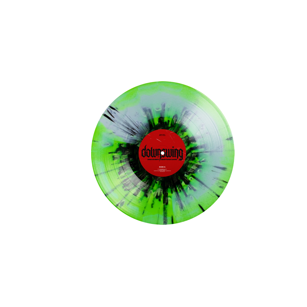 DOWNSWING 'AND EVERYTHING WAS DARK' LP (Green/Black Splatter Vinyl)