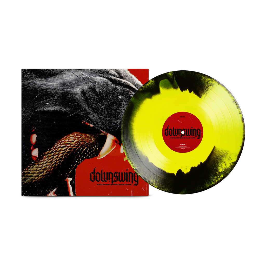 DOWNSWING 'AND EVERYTHING WAS DARK' LP (Yellow Blend Vinyl)
