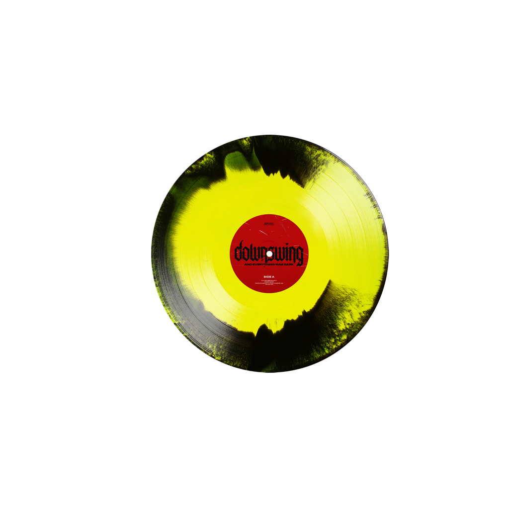 DOWNSWING 'AND EVERYTHING WAS DARK' LP (Yellow Blend Vinyl)