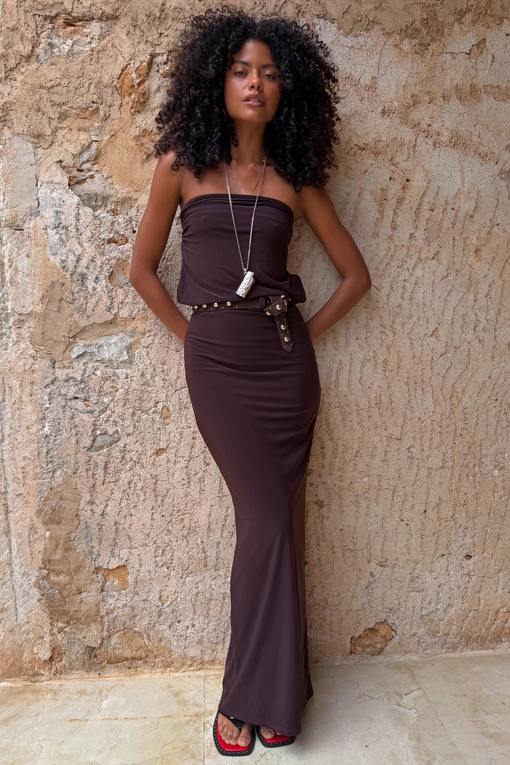 Chocolate Sabine Dress