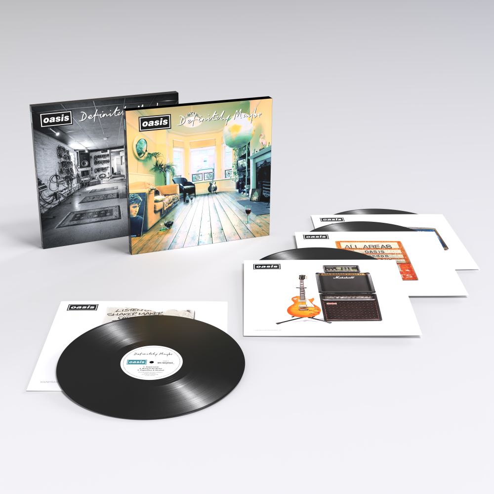 Oasis Definitely Maybe Vinyl LP 30th Anniversary Deluxe Edition 2024
