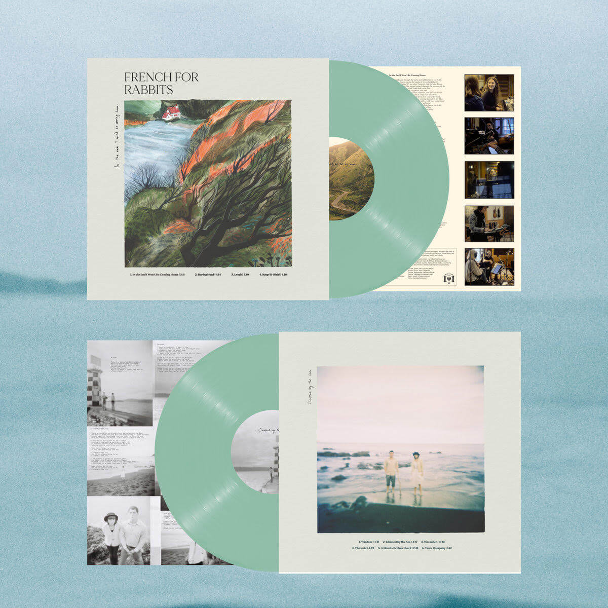 French For Rabbits - In the End I Won’t Be Coming Home / Claimed by the Sea (Vinyl)